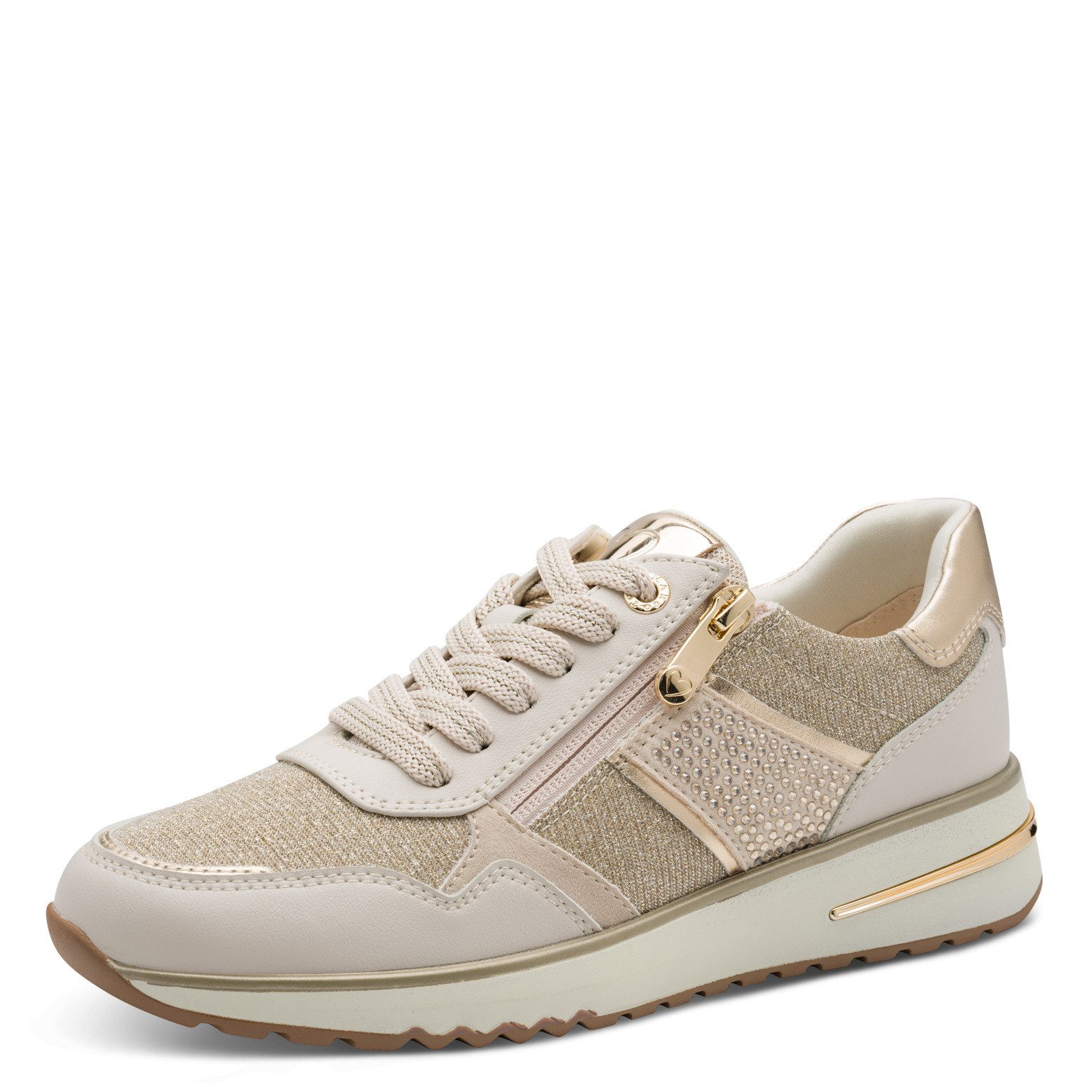 MARCO TOZZI Keilsneaker, Freizeitschuh, Halbschuh, Schnürer, praktischer Au günstig online kaufen