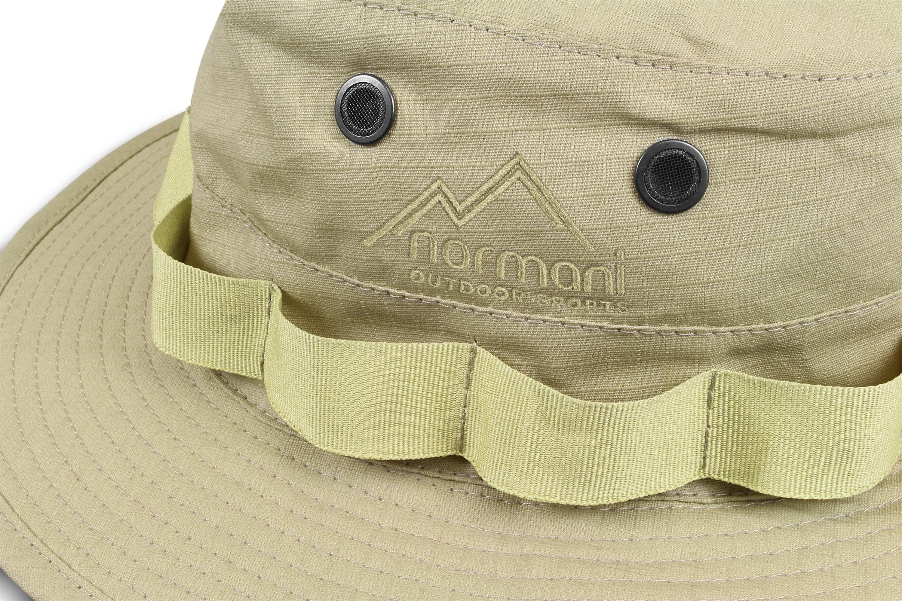 normani Nackenschutz Sonnenhut Sonnenhut Hat mit Khaki Outdoorhut Outdoorhut Boonie Junglescout Sommermütze abnehmbarem