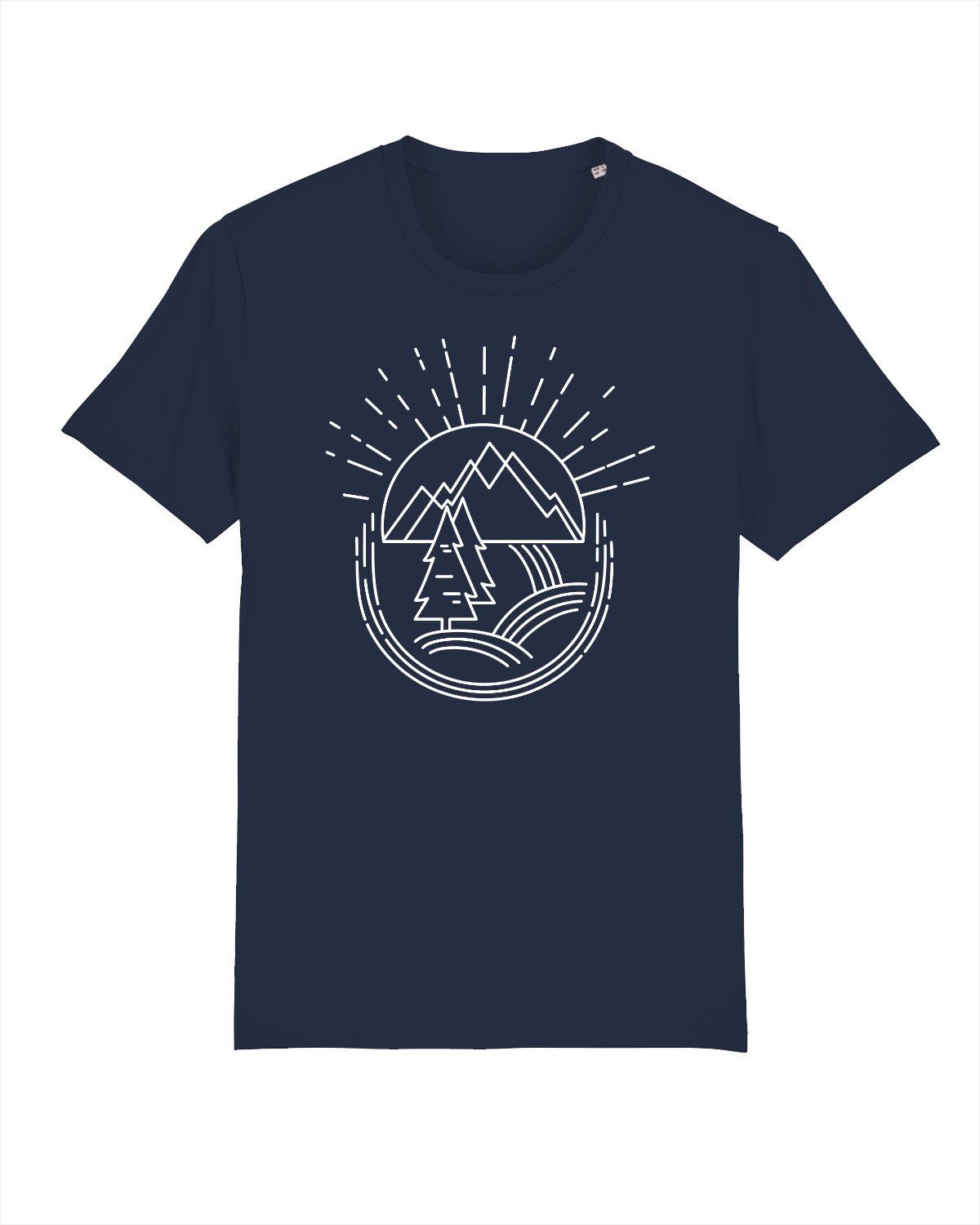 wat? Apparel Print-Shirt Natur ist schön (1-tlg) dunkelblau | T-Shirts