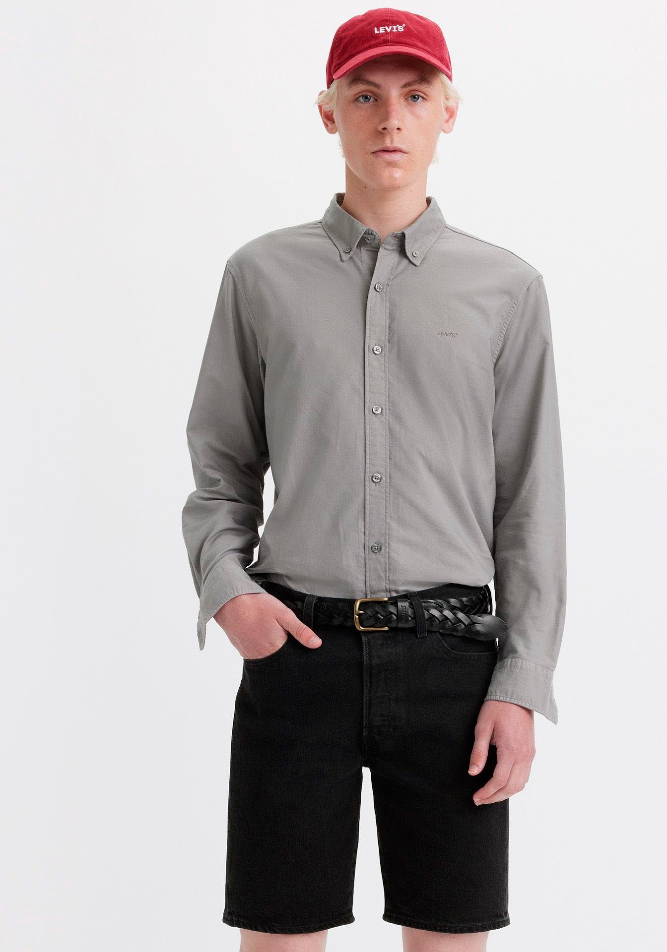 Levi's® Langarmhemd AUTHENTIC BUTTON DOWN GREYS günstig online kaufen
