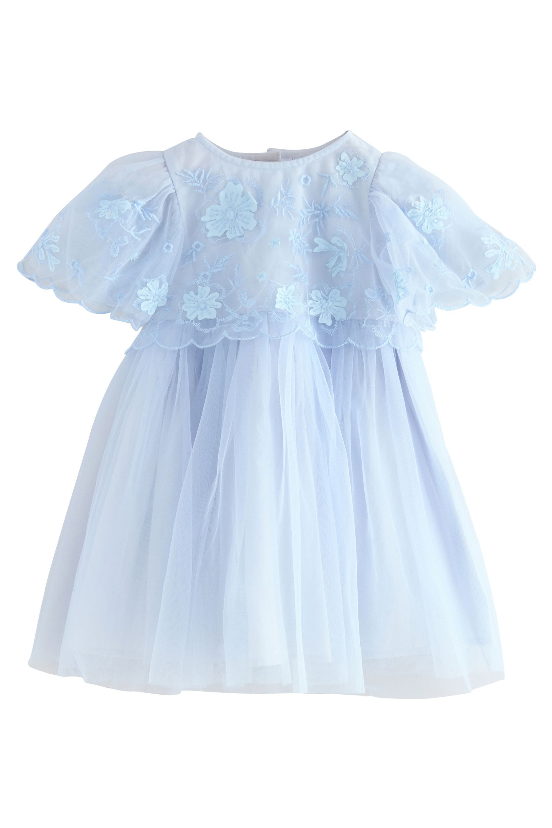 Next Tüllkleid Besticktes Kleid aus Netzstoff günstig online kaufen