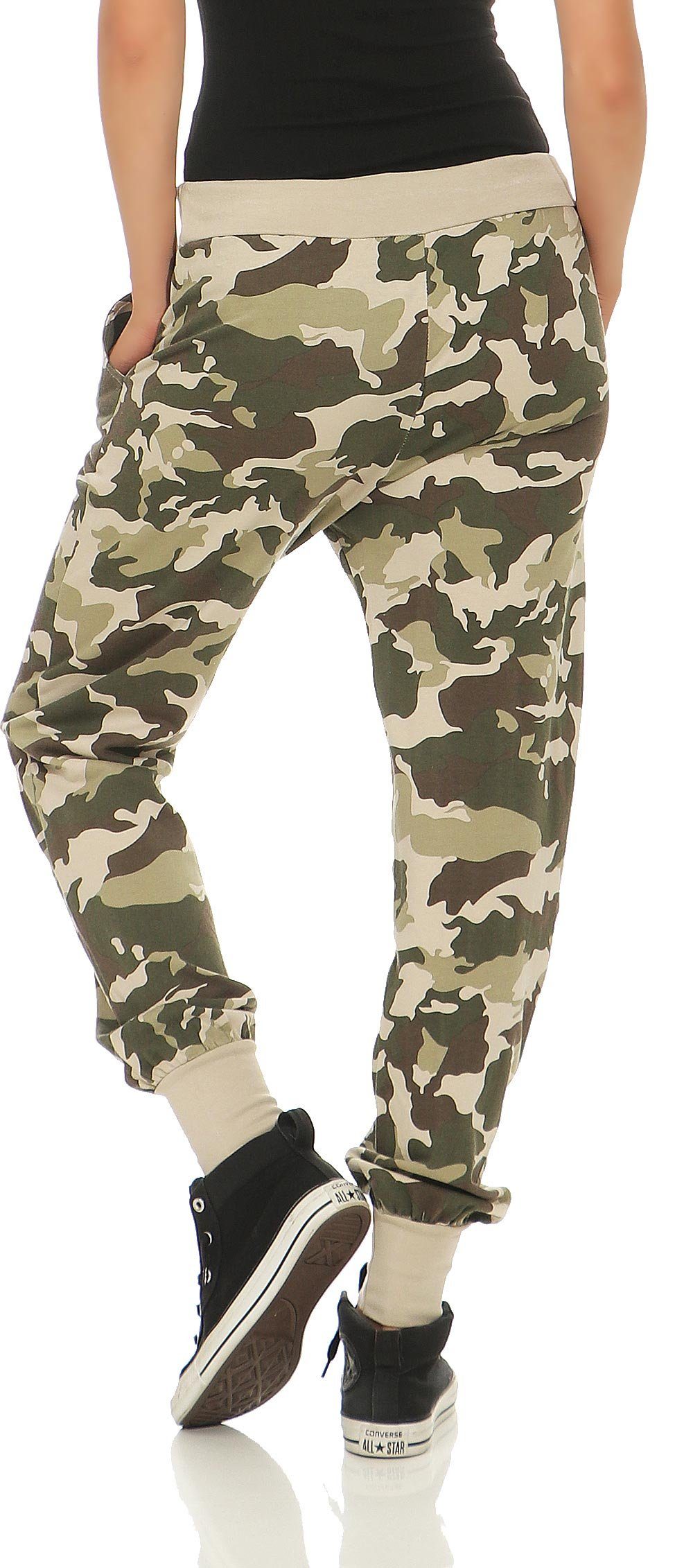 malito more than fashion Jogginghose 8019 Sweathose im Camouflage Look