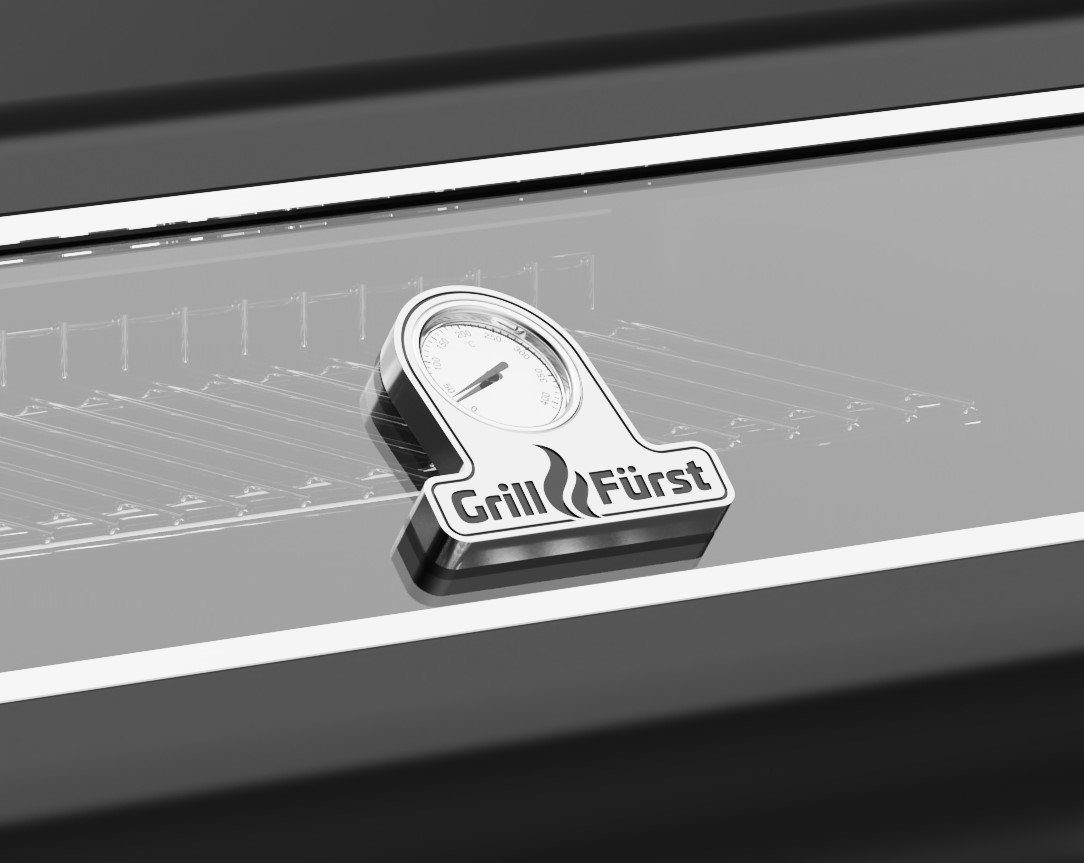 Grillfürst Gasgrill Grillfürst G210E 2-Brenner Gasgrill mit Edelstahl Rosten