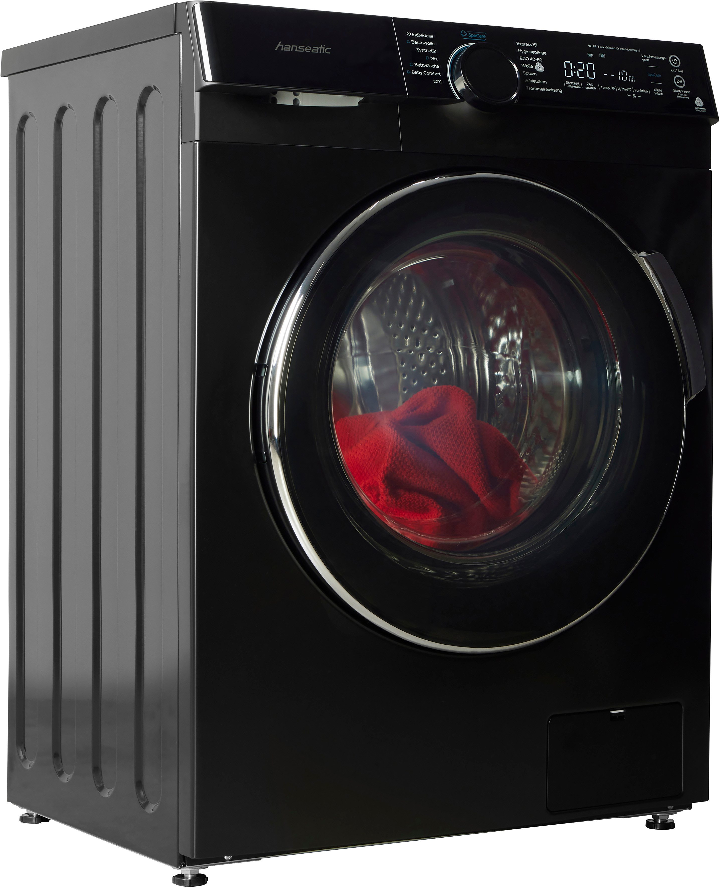 Hanseatic Waschmaschine HWMK814A1BI, 8 kg, 1400 U/min, Überlaufschutzsystem