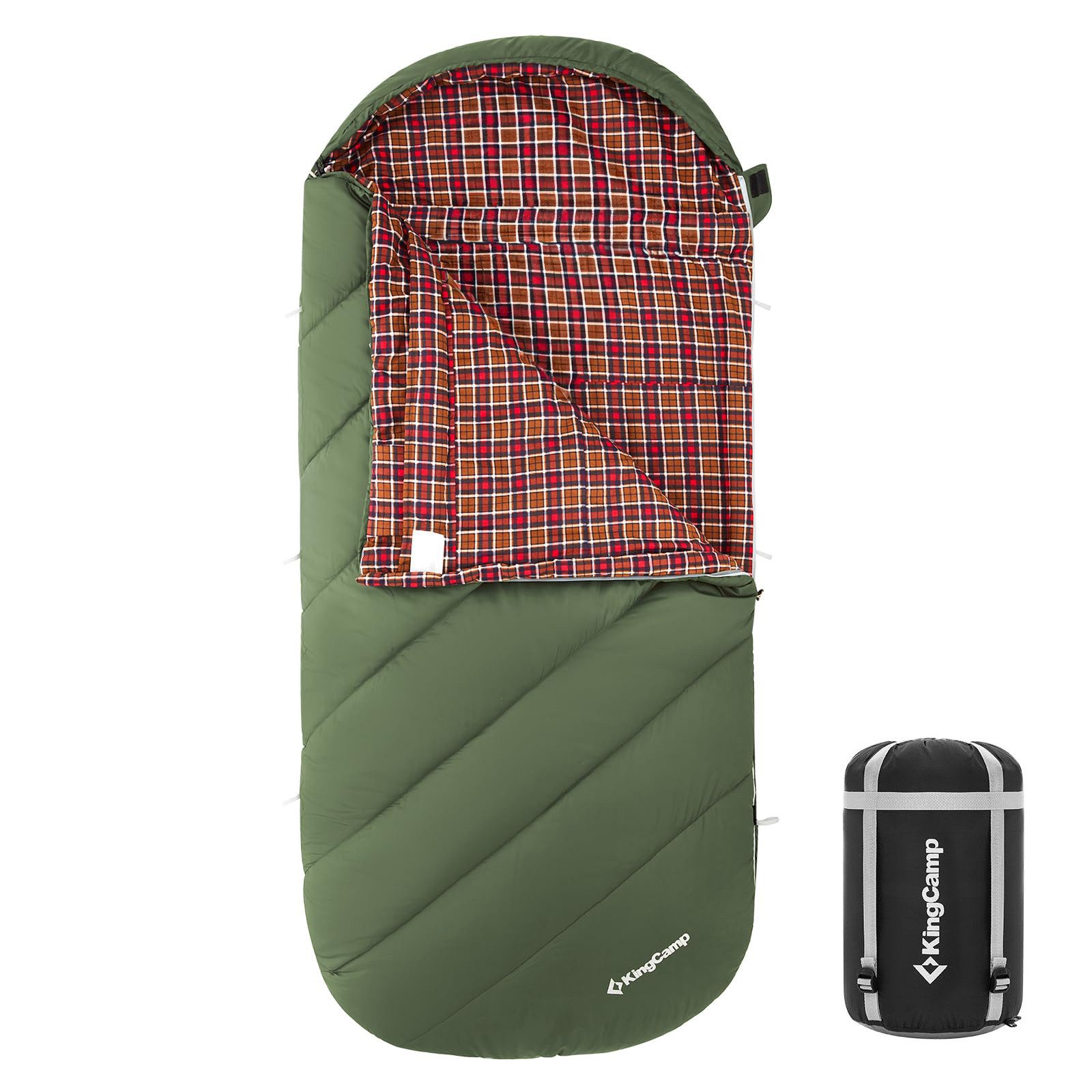 KingCamp Mumienschlafsack Deckenschlafsack Freespace 250 Winter, Schlafsack günstig online kaufen