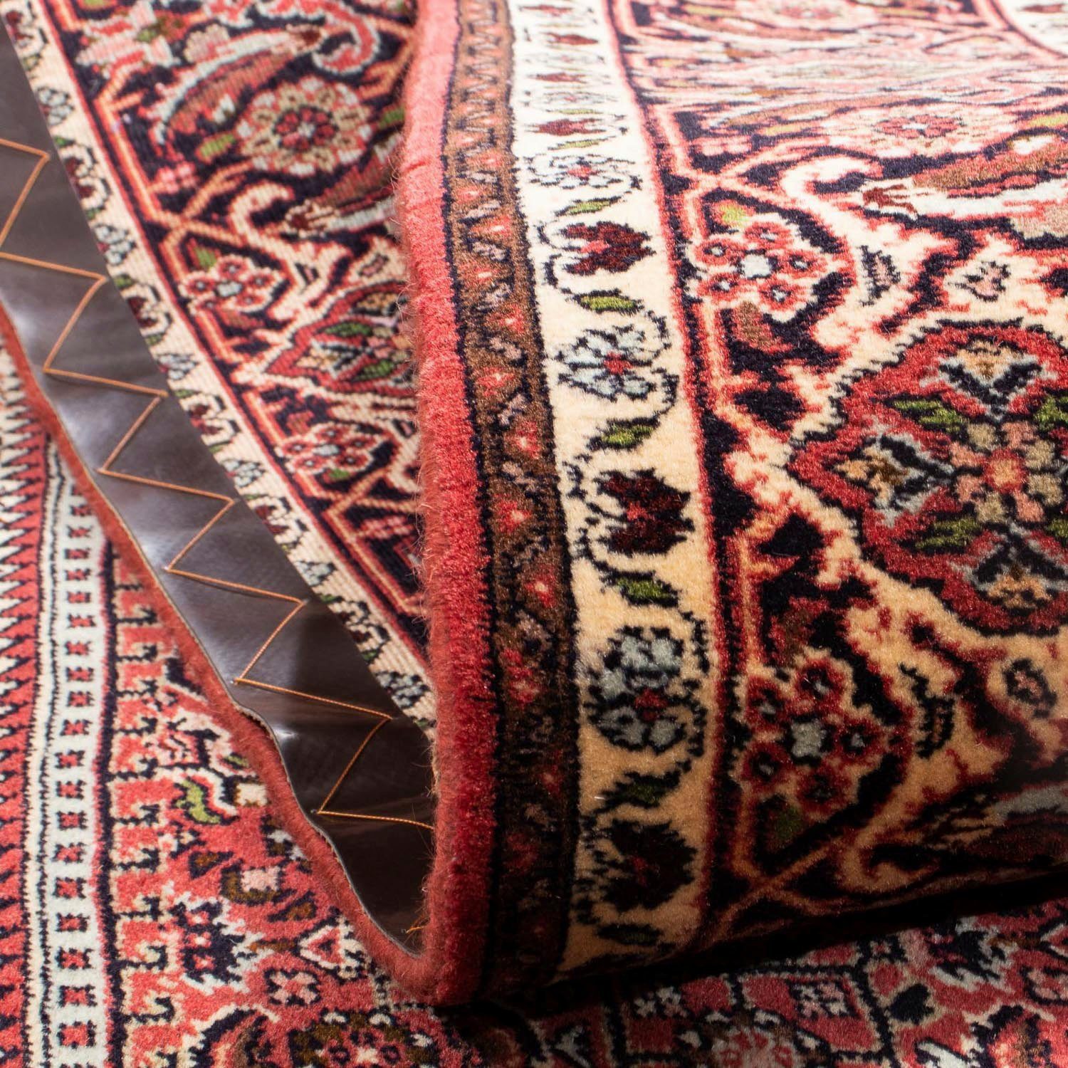 Orientteppich Perser 242 - - morgenland, braun, Zertifikat - 15 rechteckig, Bidjar mit Wohnzimmer, mm, 170 x Handgeknüpft, Einzelstück cm Höhe