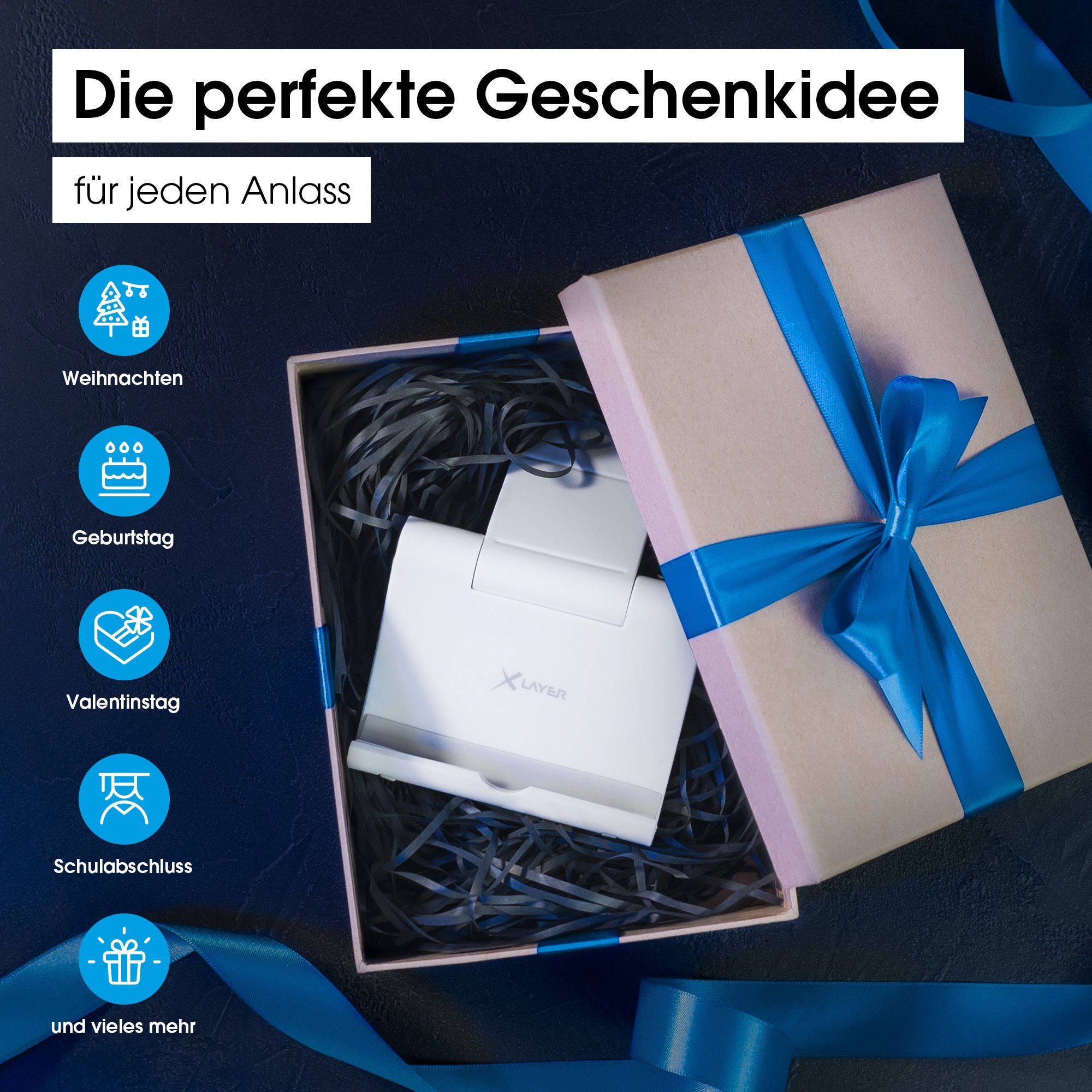 XLAYER Tablet-Halterung XLayer Tablet-Standhalterung universell, (1-tlg)