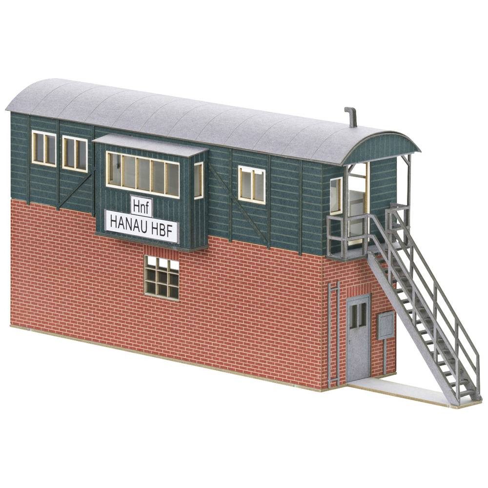 Modelleisenbahn-Set N Bausatz Behelfsstellwerk