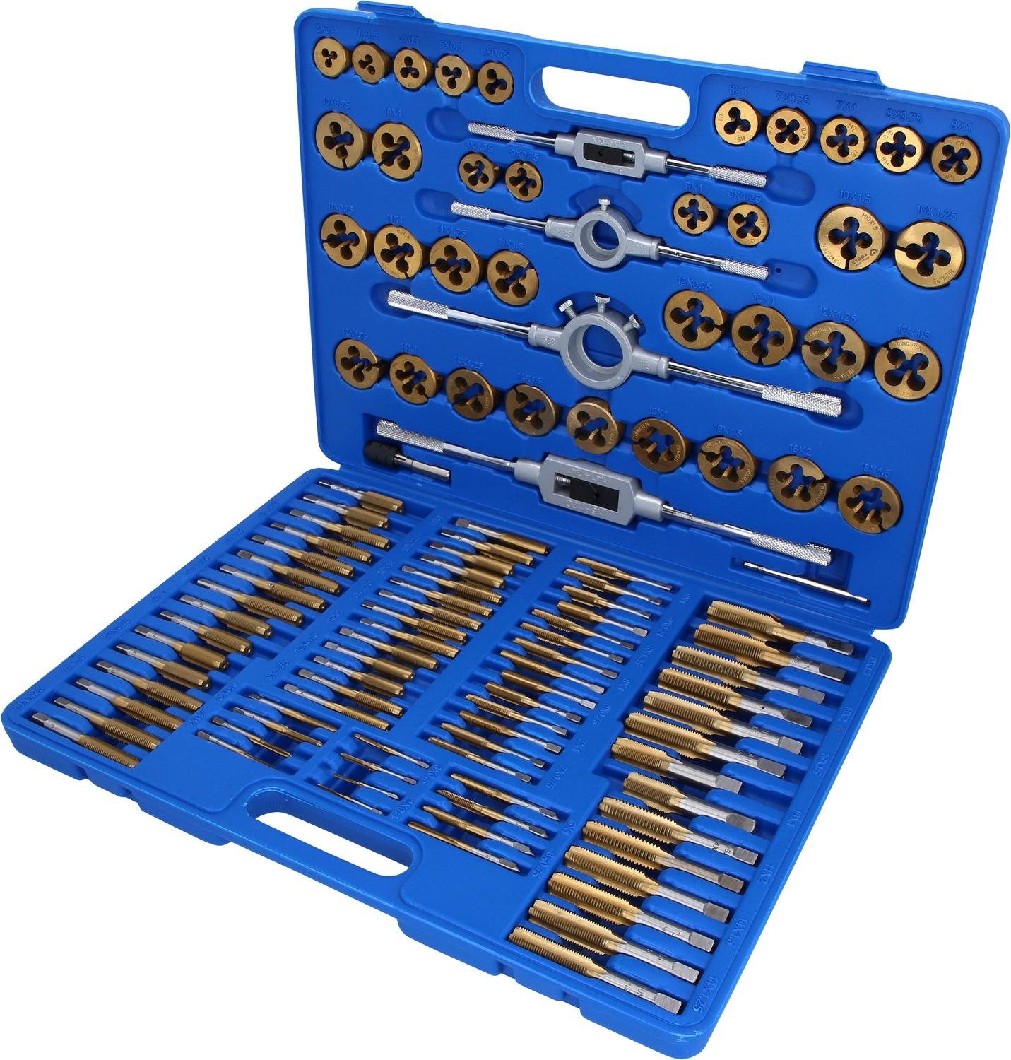 Brilliant Tools Gewindeschneideisen TiN Gewindeschneidwerkzeug-Satz ...