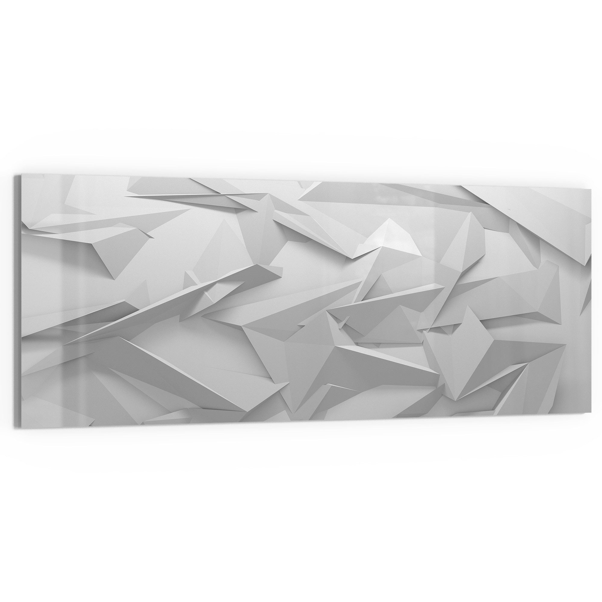 DEQORI Glasbild 'Geometrische Eleganz', 'Geometrische Eleganz', günstig online kaufen