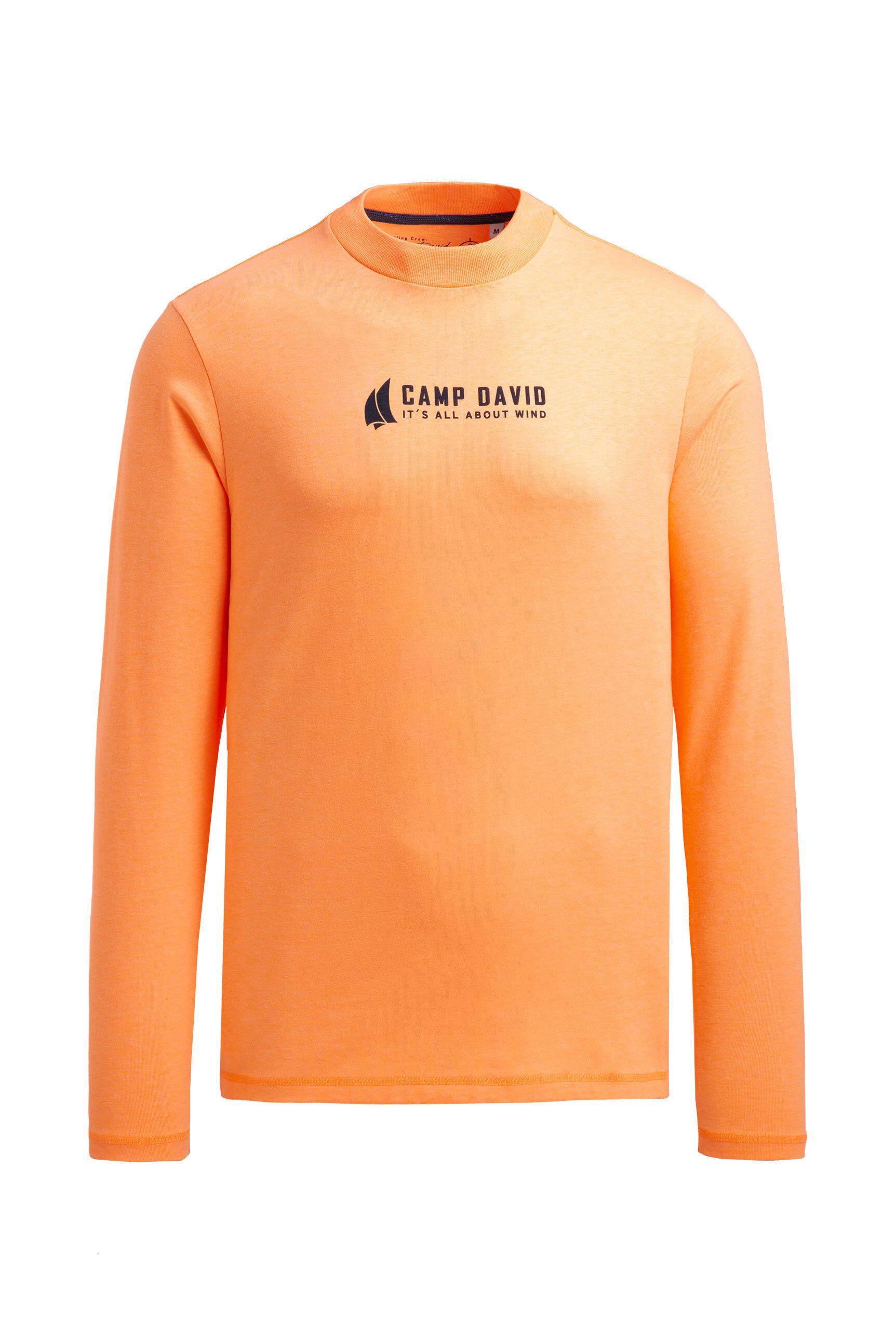 CAMP DAVID Rundhalsshirt aus Baumwolle günstig online kaufen