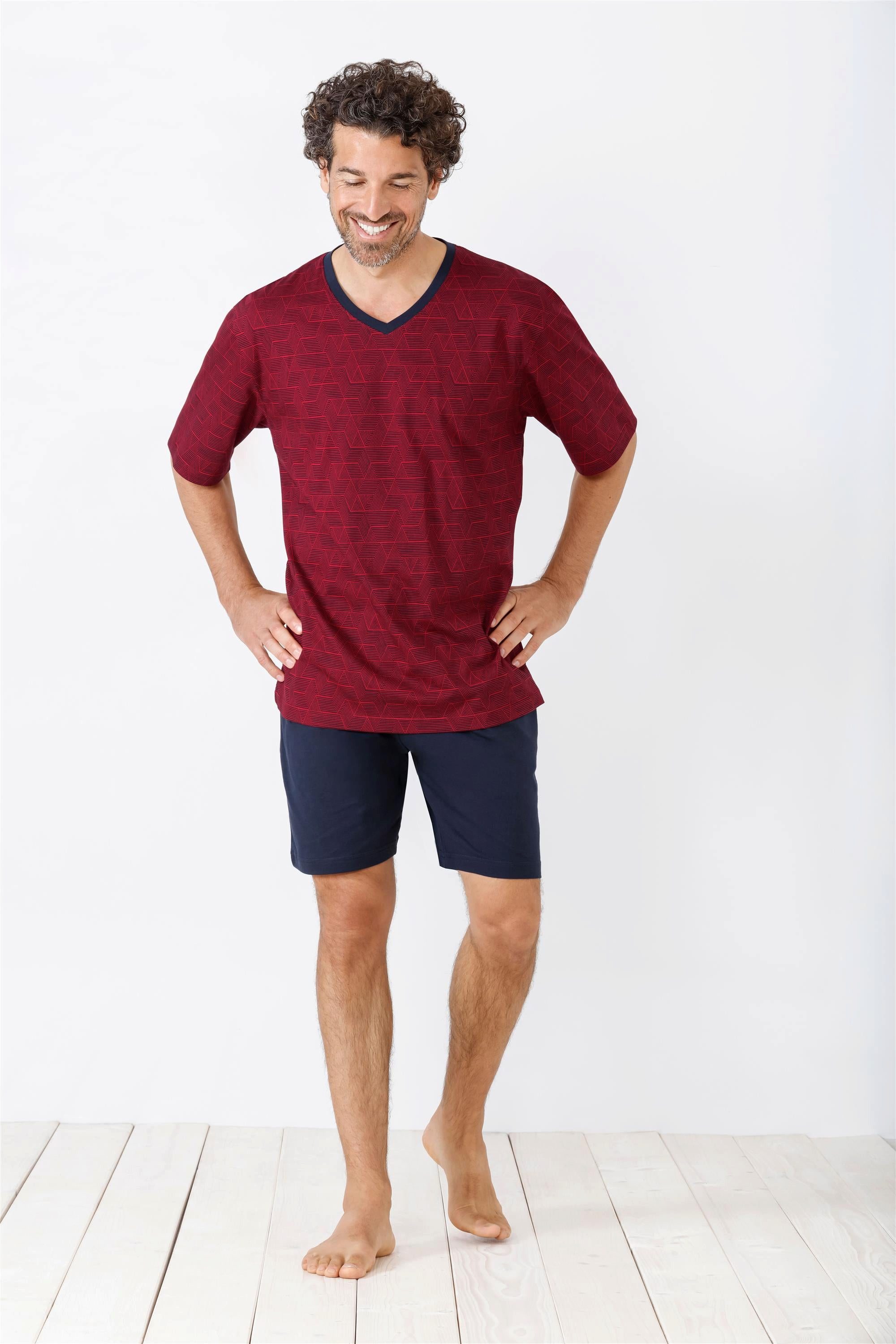 Hajo Shorty Herren Pyjama kurz Shorty günstig online kaufen