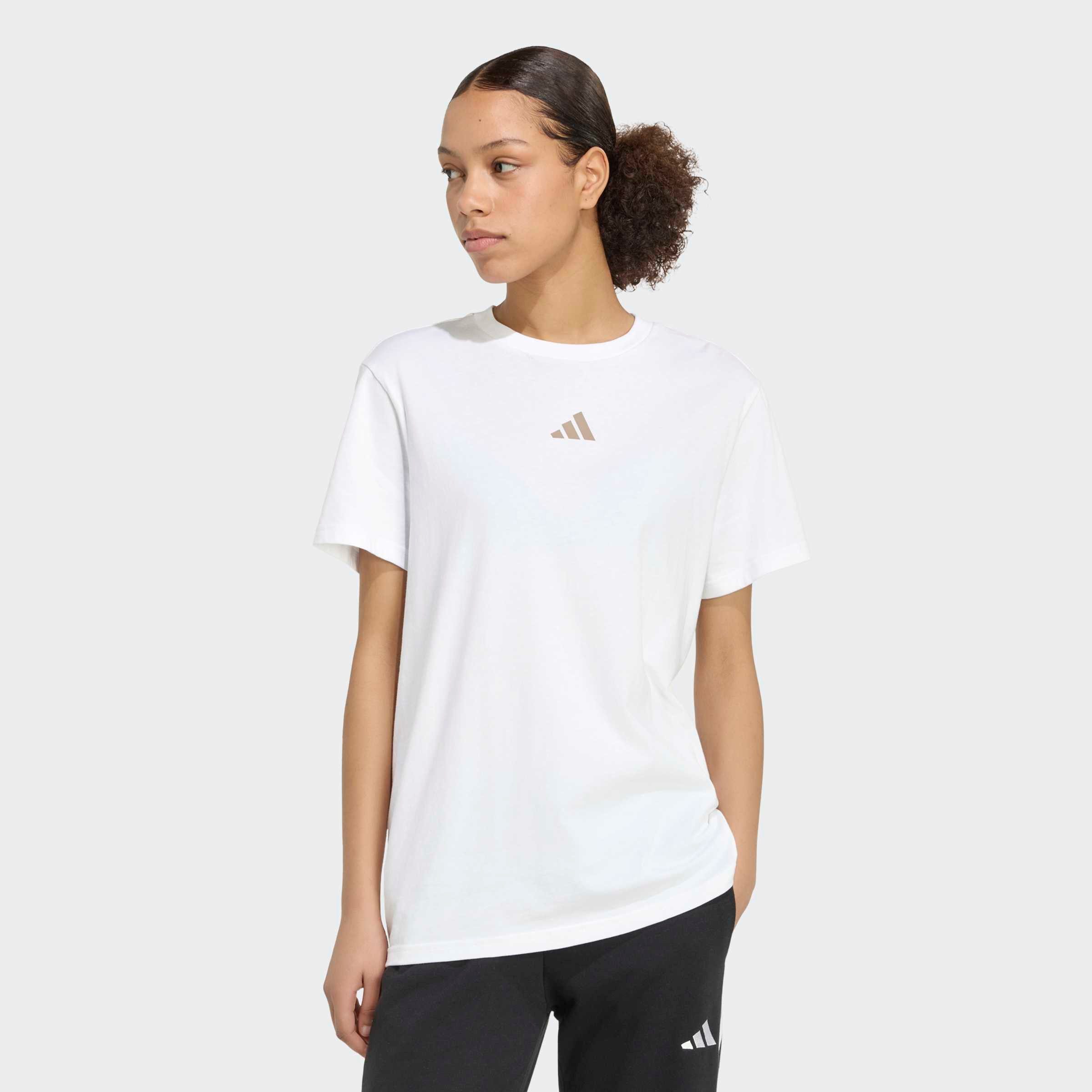 adidas Sportswear T-Shirt CAMO LOOSE GRAPHIC mit sportlichem Stil, ohne Verschluss, aus Baumwolle