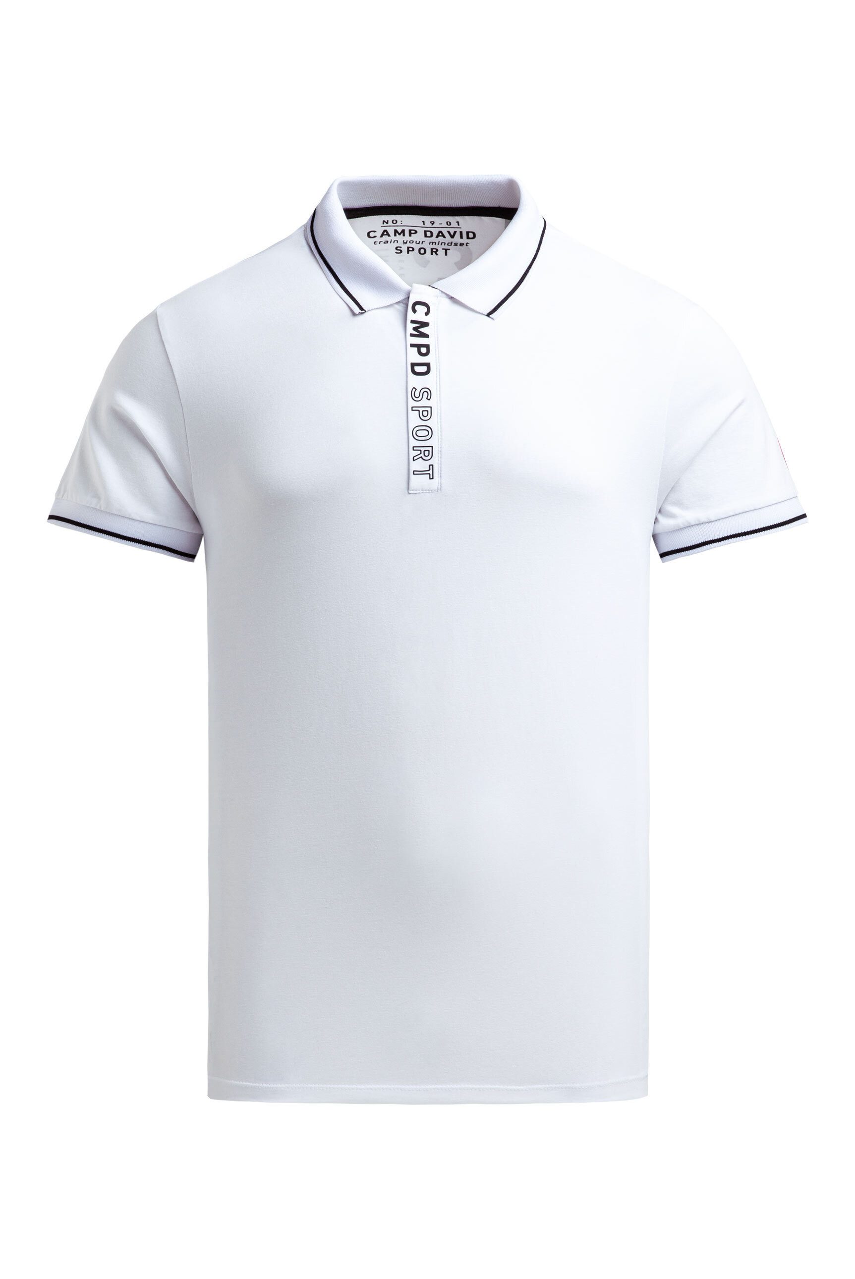 CAMP DAVID Poloshirt mit Baumwolle günstig online kaufen