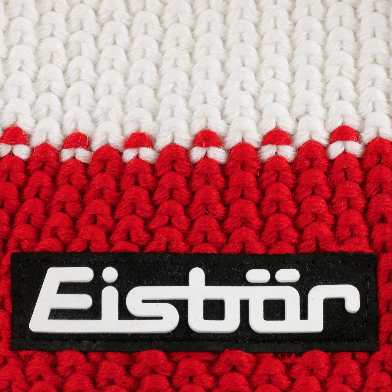 Eisbär Bommelmütze (1-St) Beanie mit Futter, Made in Austria
