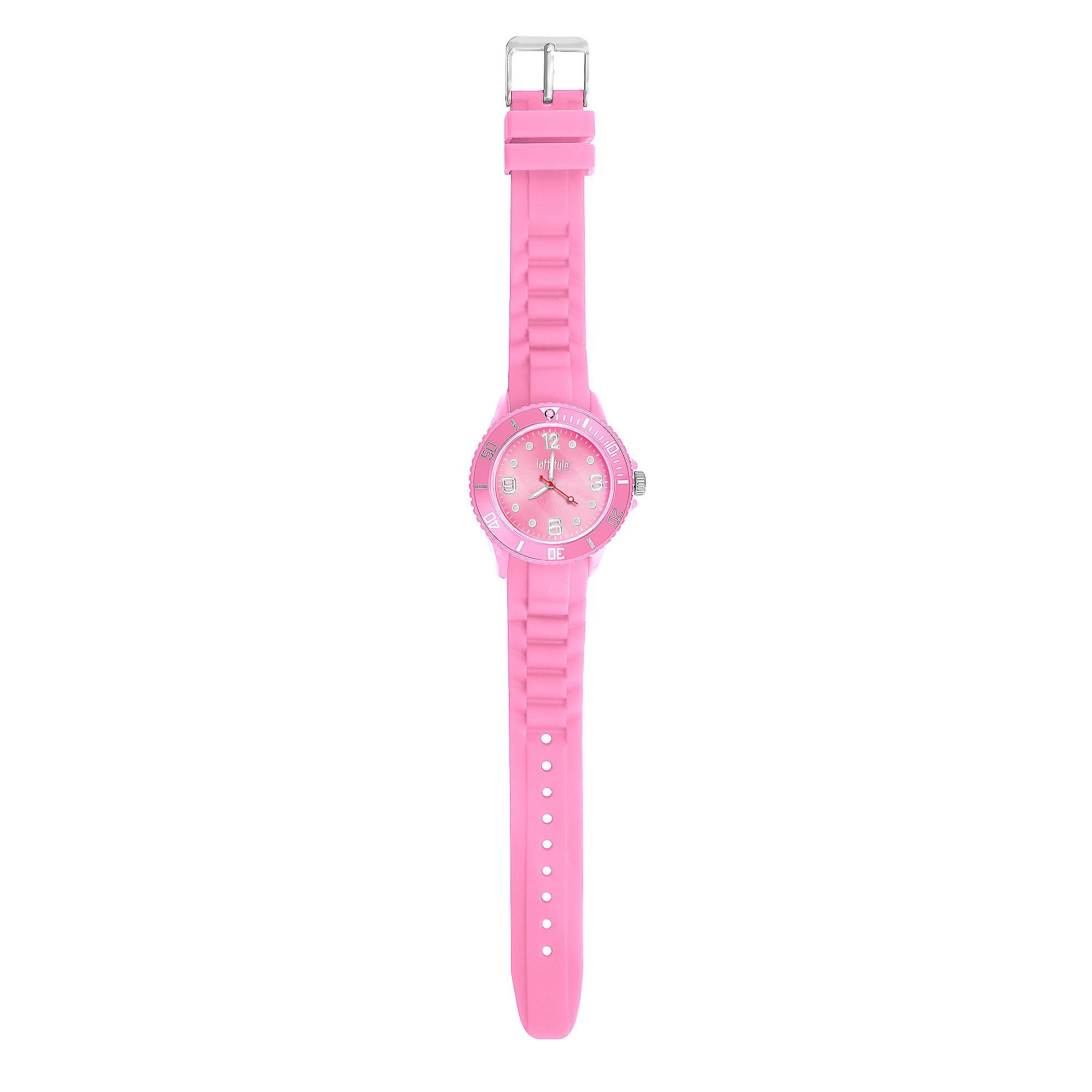 Taffstyle Quarzuhr Armbanduhr Silikon Analog Quarz Farbige Sport Uhr, Sportuhr Damenuhr Silikonuhr Kinderuhr Herrenuhr Bunt Gummi Armband – Bild 3 von 4