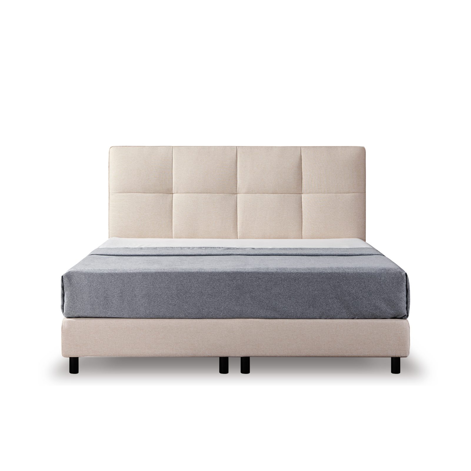 V6 Boxspringbett Modell 213 mit Taschenfederkernmatratze