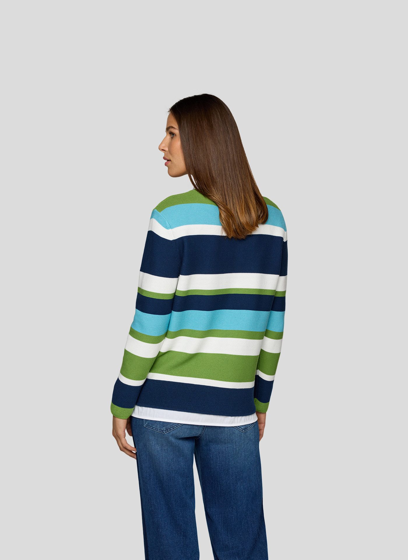 Rabe Strickpullover in Colorblocking-Optik günstig online kaufen