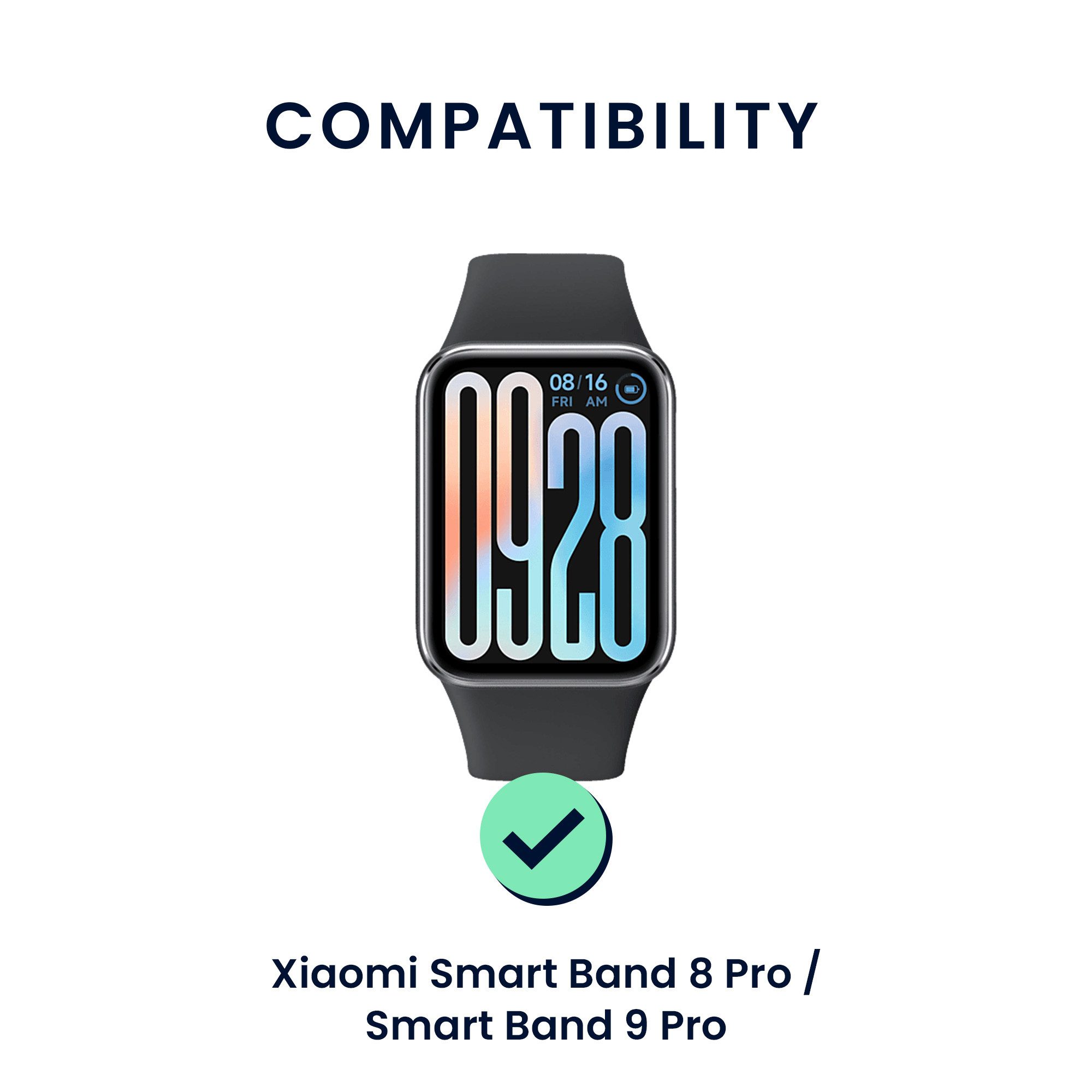 kwmobile Smartwatch-Armband 2x Sportarmband für Xiaomi Smart Band 8 Pro / S günstig online kaufen