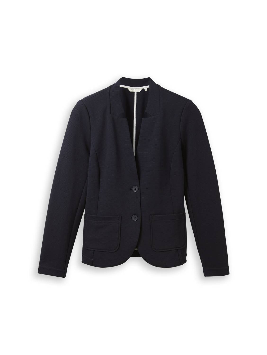 TOM TAILOR Blusenblazer strukturiert Schmaler Schnitt günstig online kaufen