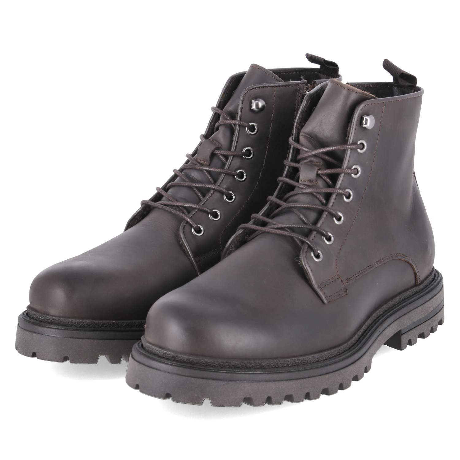 Kaerlek Kaerlek 10338-010 Herren Glattleder braun Schnürstiefel