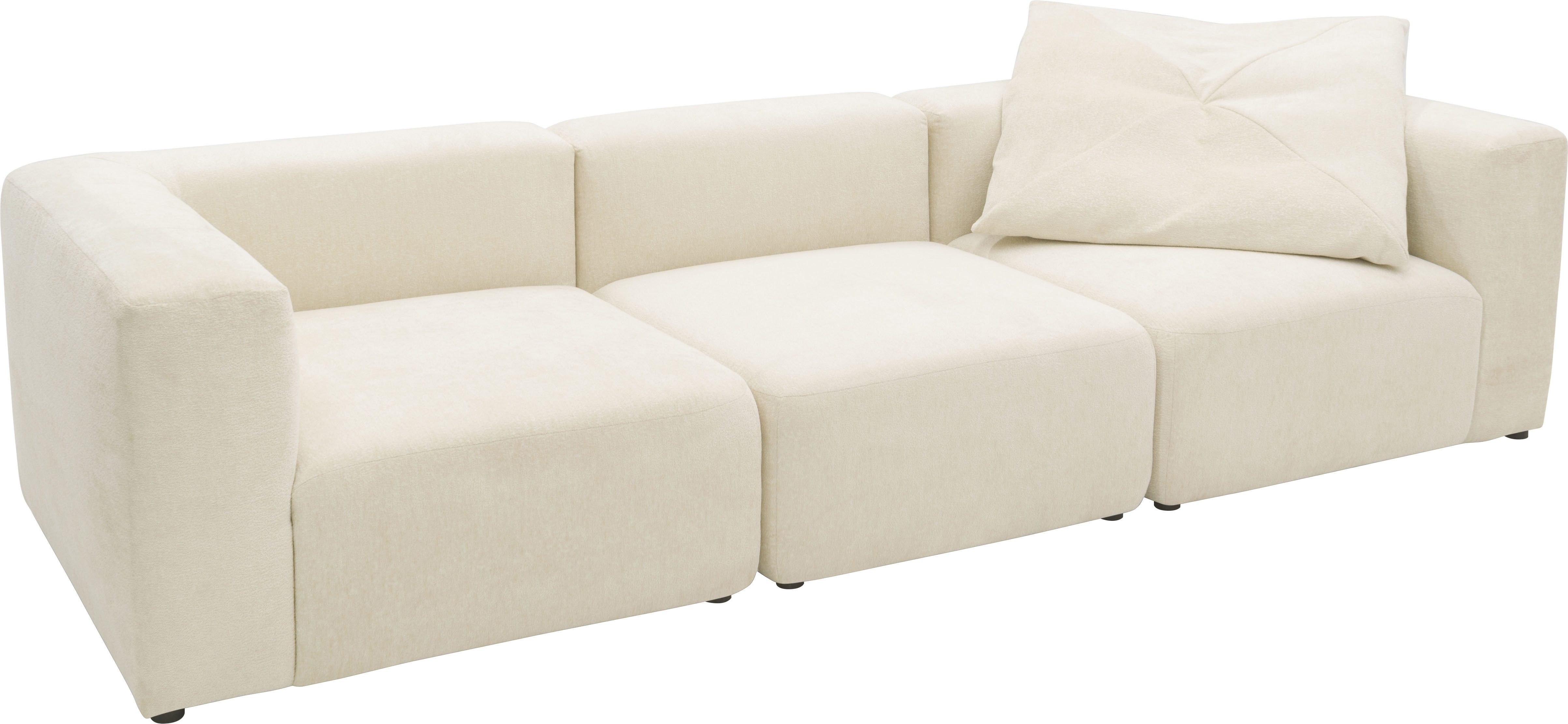 Home affaire 3-Sitzer Utvik bestehend aus 2 Eck- und 1 Mittelelement, einzelne Module für individuelle Zusammenstellung