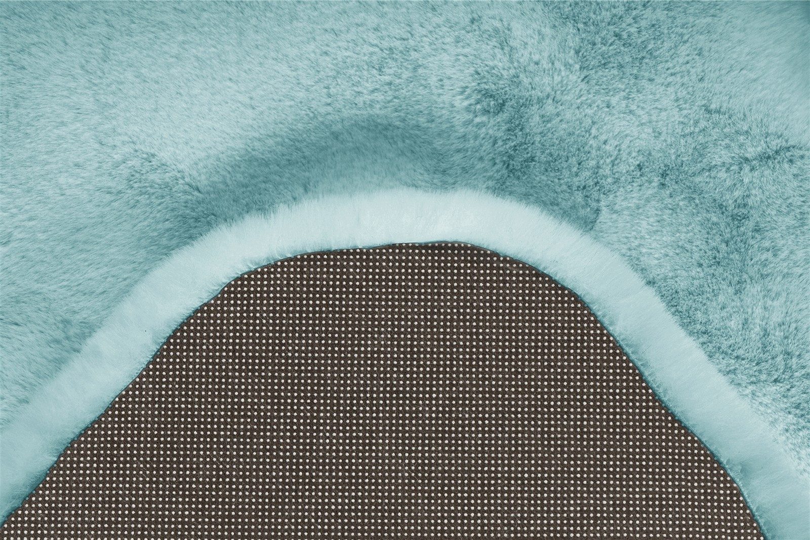 freiraum Teppich Rabbit Double, in Türkis, 100% Polyester - 180x60cm (LxB)