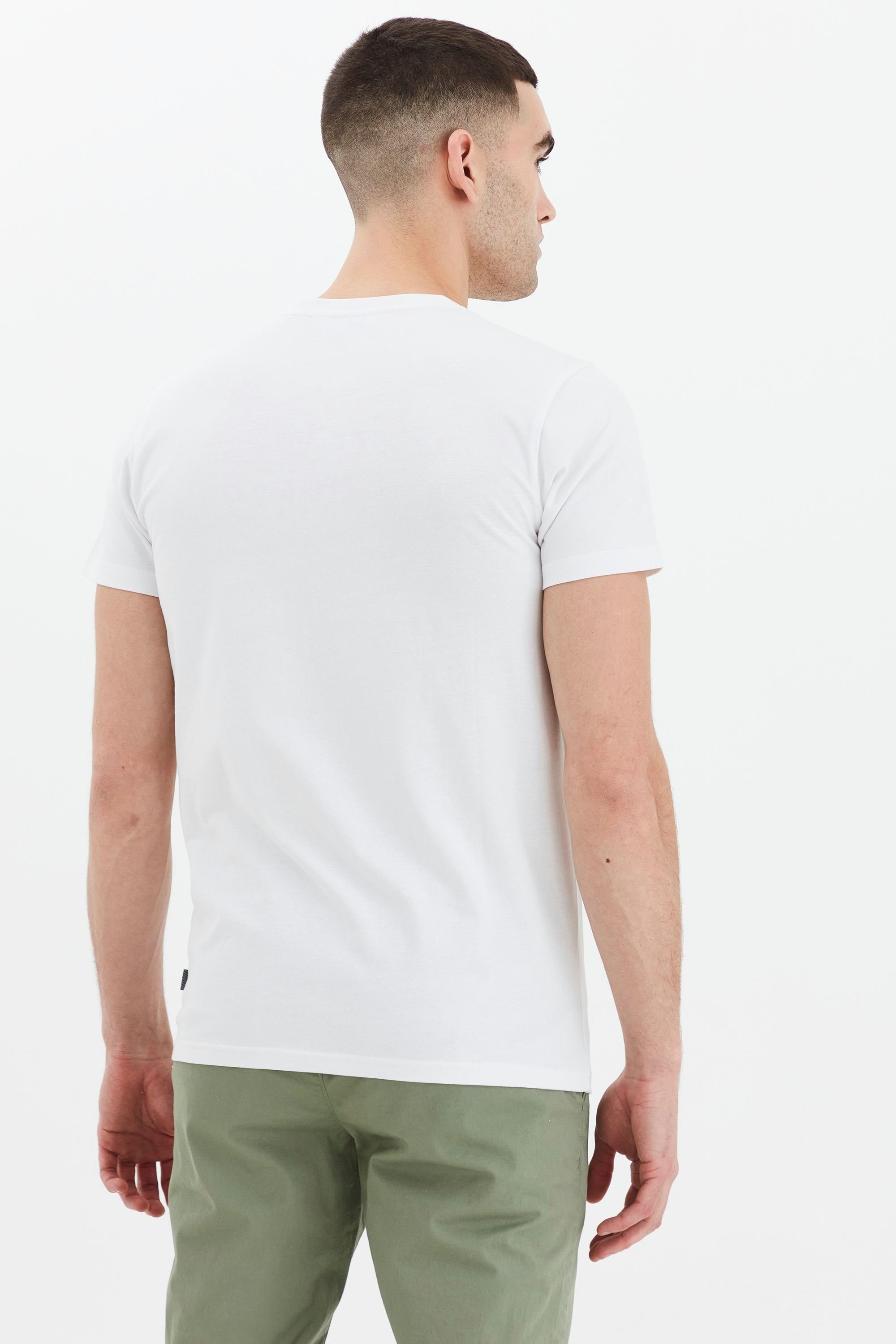 !Solid Stickerei (110601) mit White T-Shirt SDThorge T-Shirt