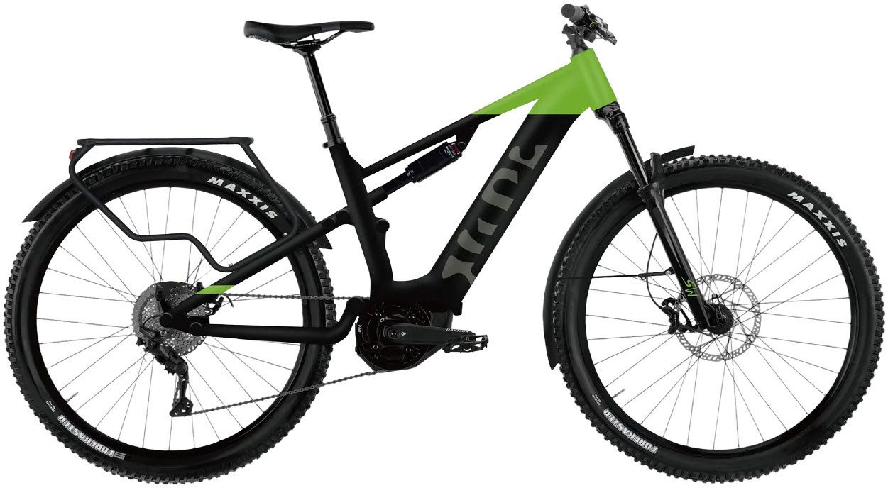 SachsenRad E-Bike Mountainbike M5T, 12 Gang Shimano, Kettenschaltung, Mittelmotor, 720 Wh, TFT Farb-LCD-Steuerdisplay, Fahrmodus Pedelec, LED-Frontlicht
