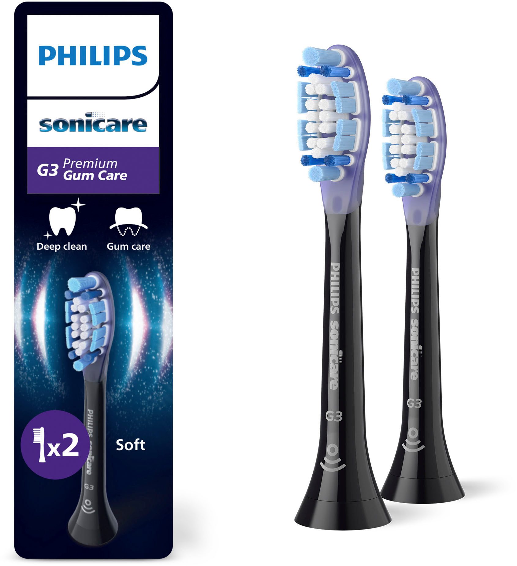 Philips Premium Gum Care HX9052/88 Doppelpack Bürstenköpfe