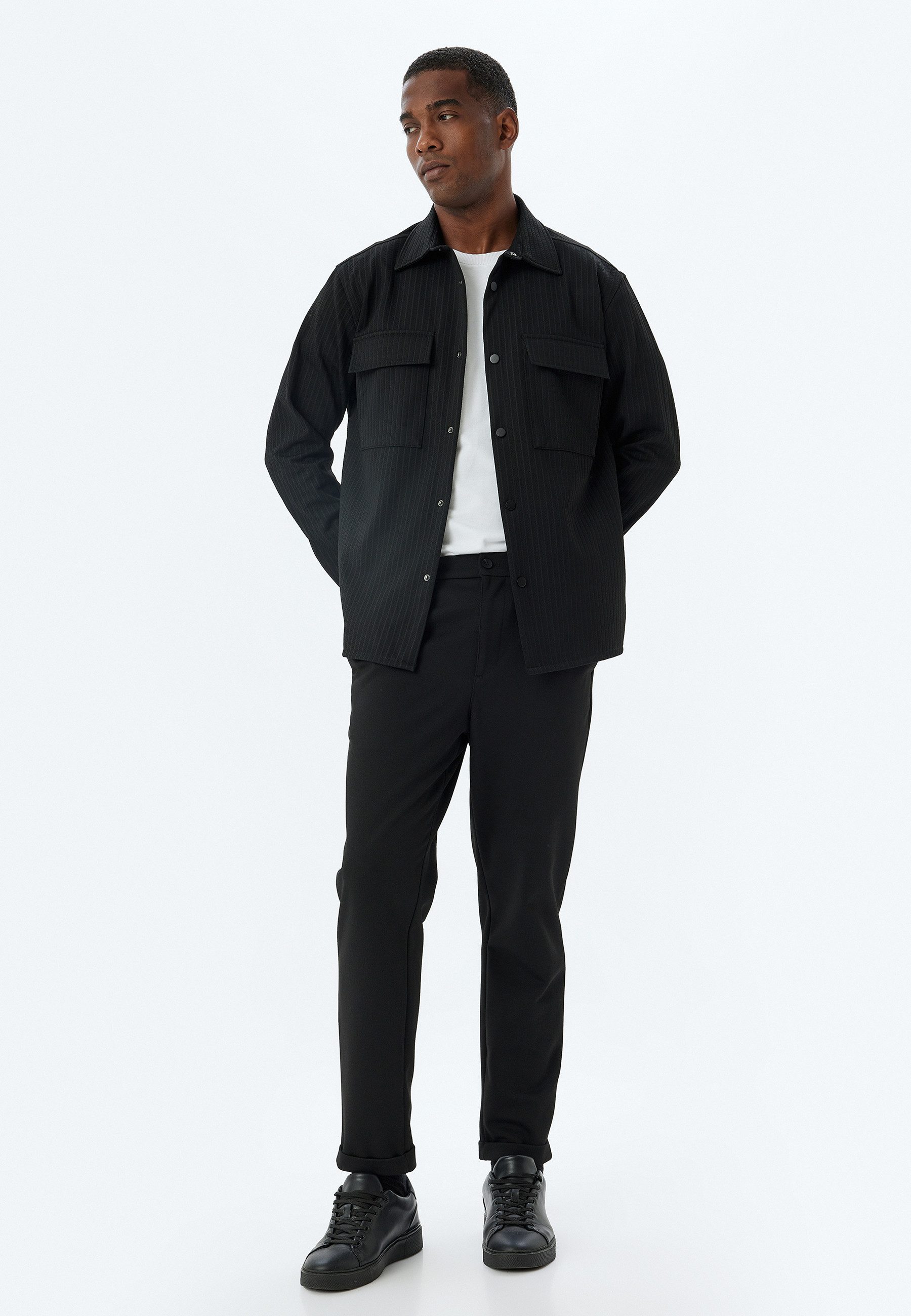 Koton Jackenblazer Regular Hemdkragen