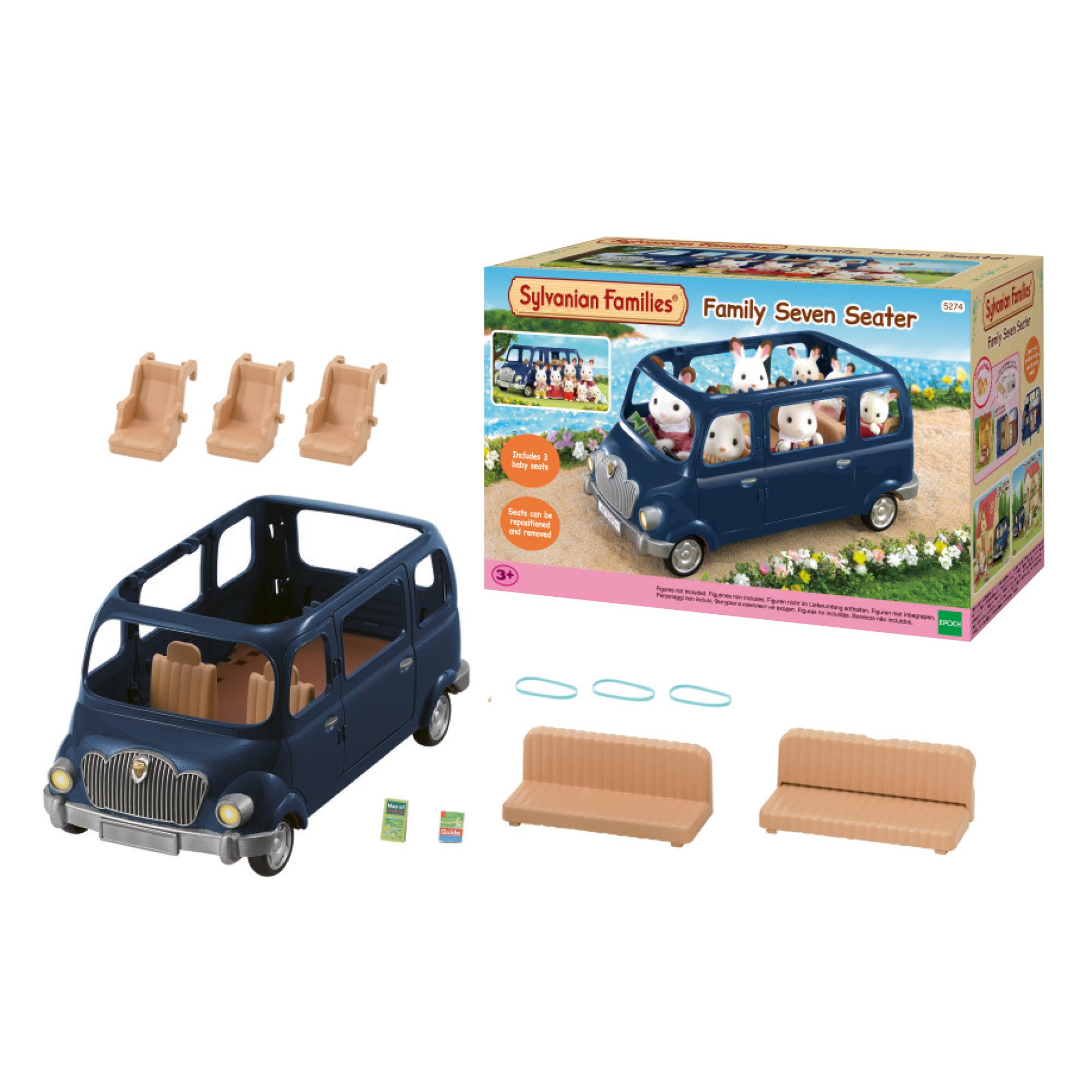 Sylvanian Families Spielzeug-Auto Familien-Siebensitzer (6934)