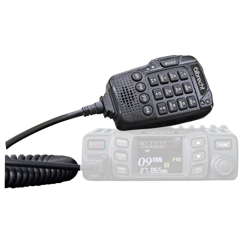 Albrecht Mikrofon Ansteck Sprach-Mikrofon Multifunktionales Mikrofon für AE 5900 Mini