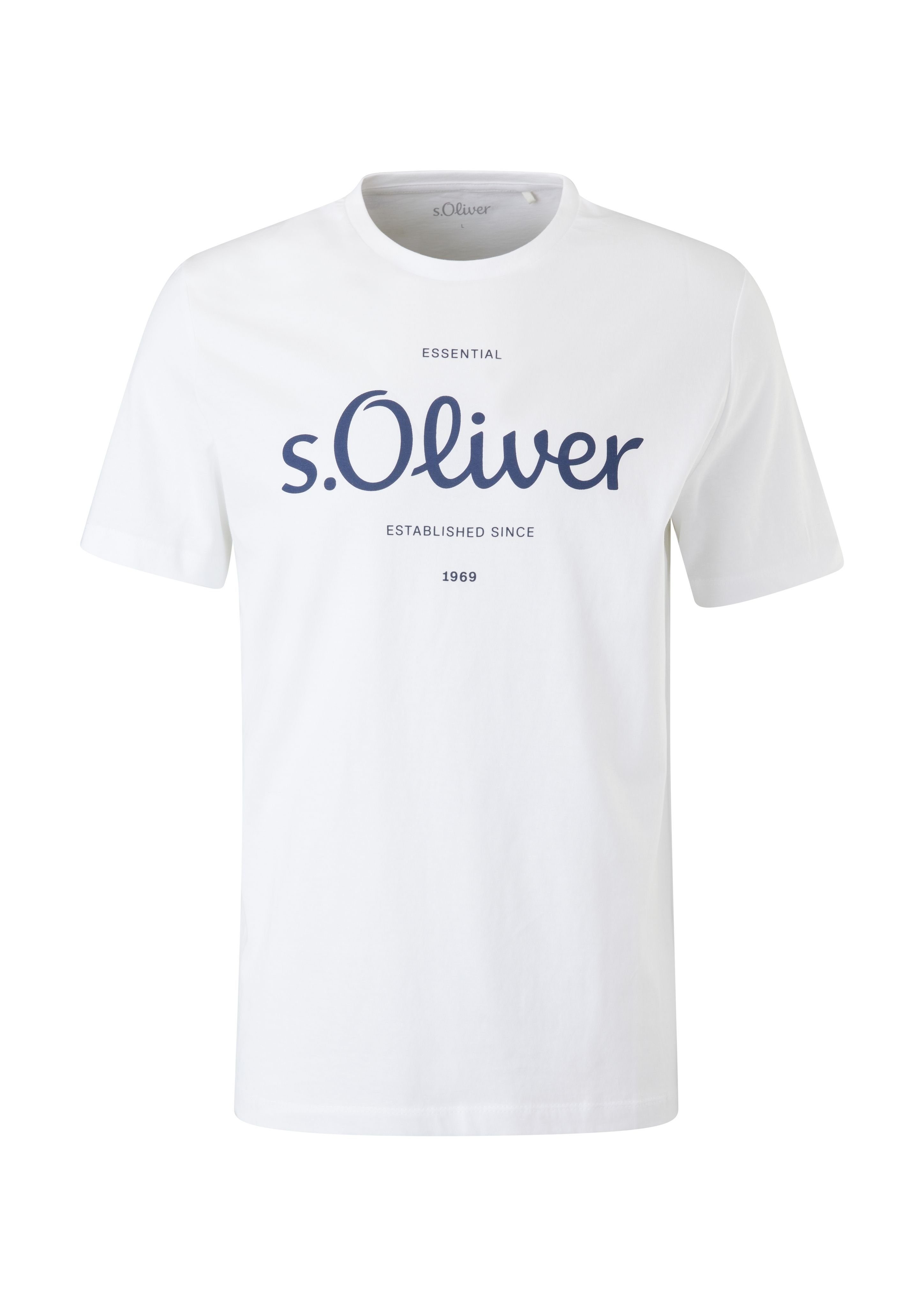 Weiß T-Shirt s.Oliver