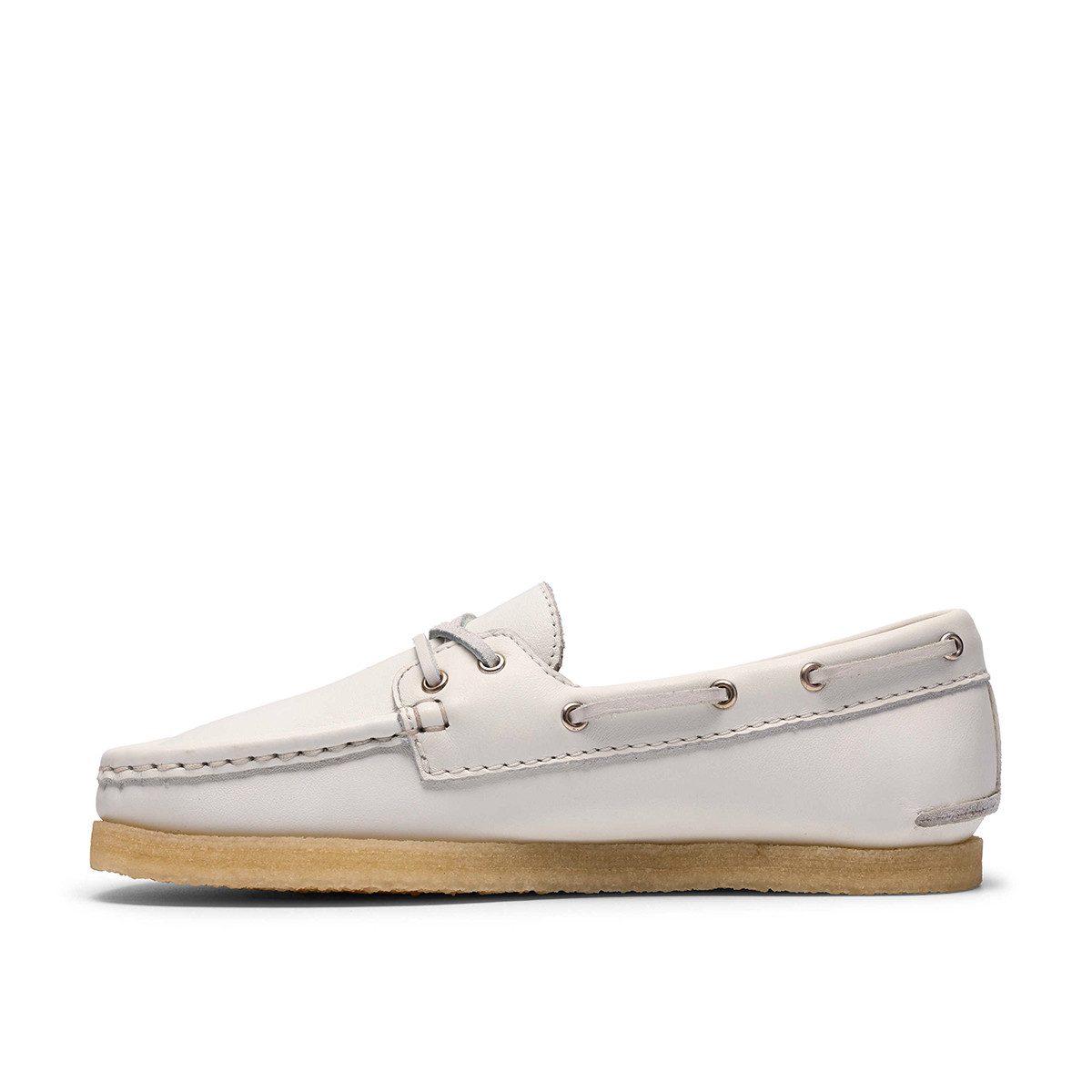 Clarks Clarks Godney Boat 26186475 4, Schnürschuhe, Weiß, Damen Schnürschuh günstig online kaufen