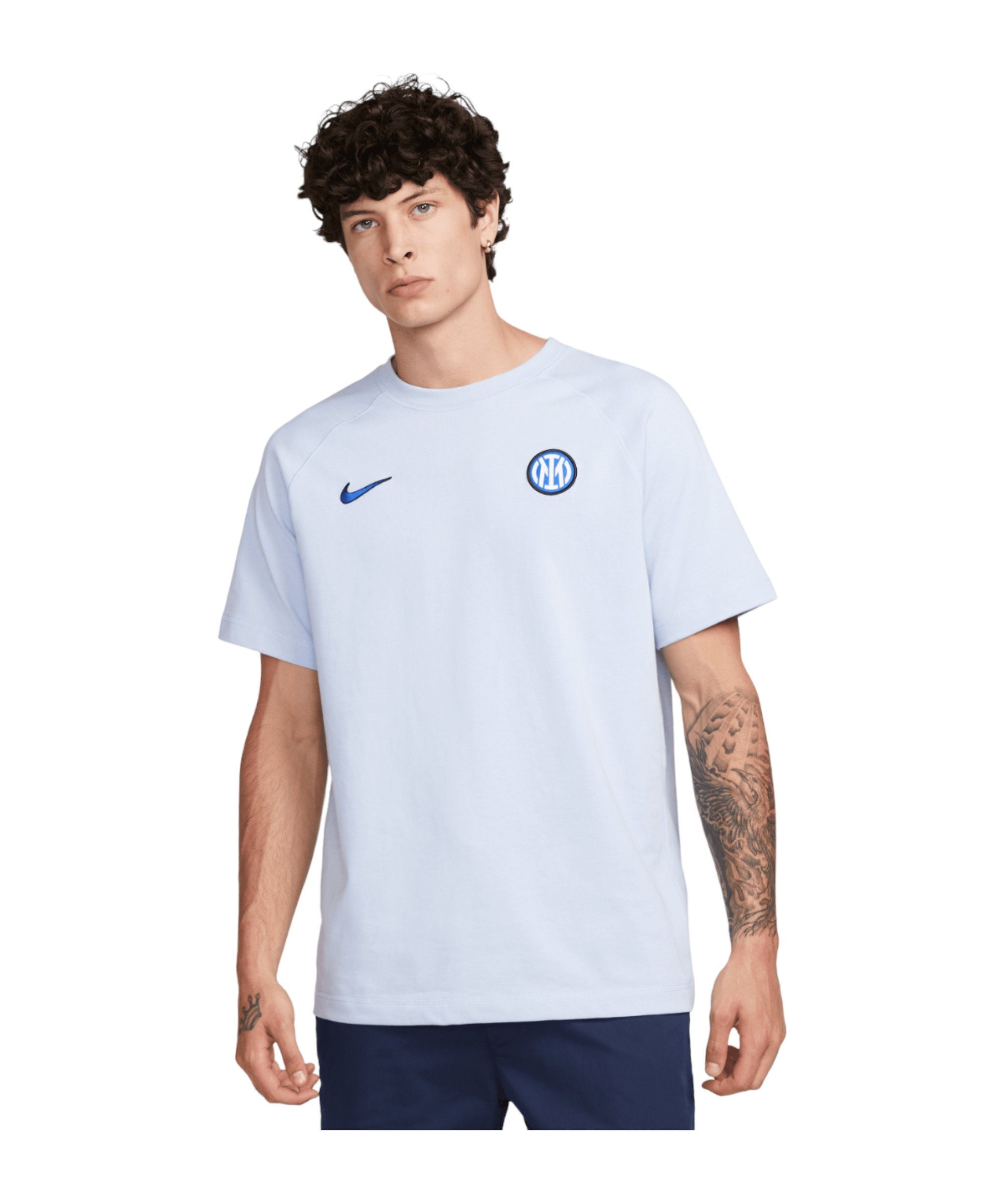 Inter Nike Travel Mailand T-Shirt default Hell T-Shirt
