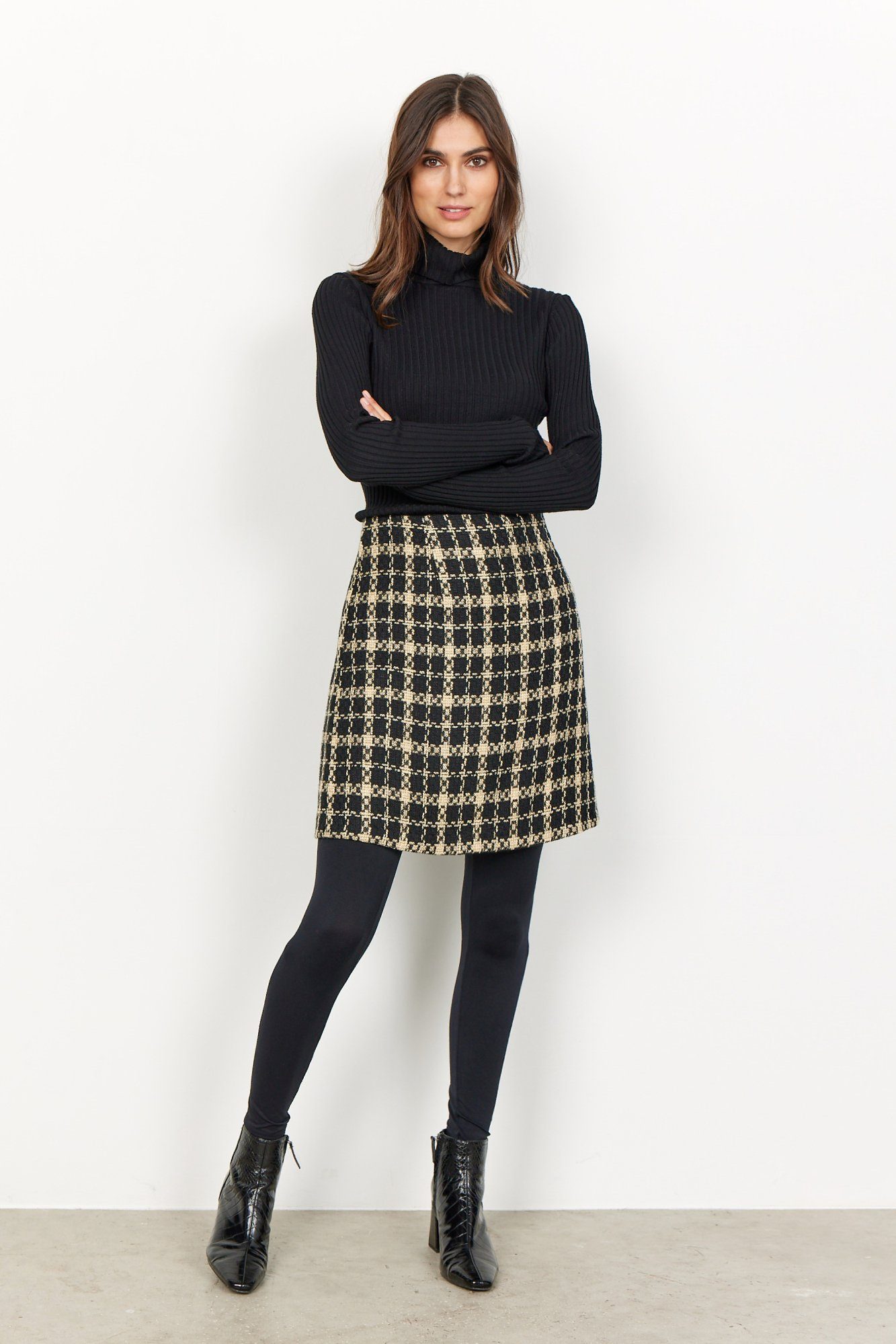 soyaconcept Rollkragenpullover SC-DOLLIE 483 Viskosemischung, Rippstrick, Rollkragen – Bild 5 von 5