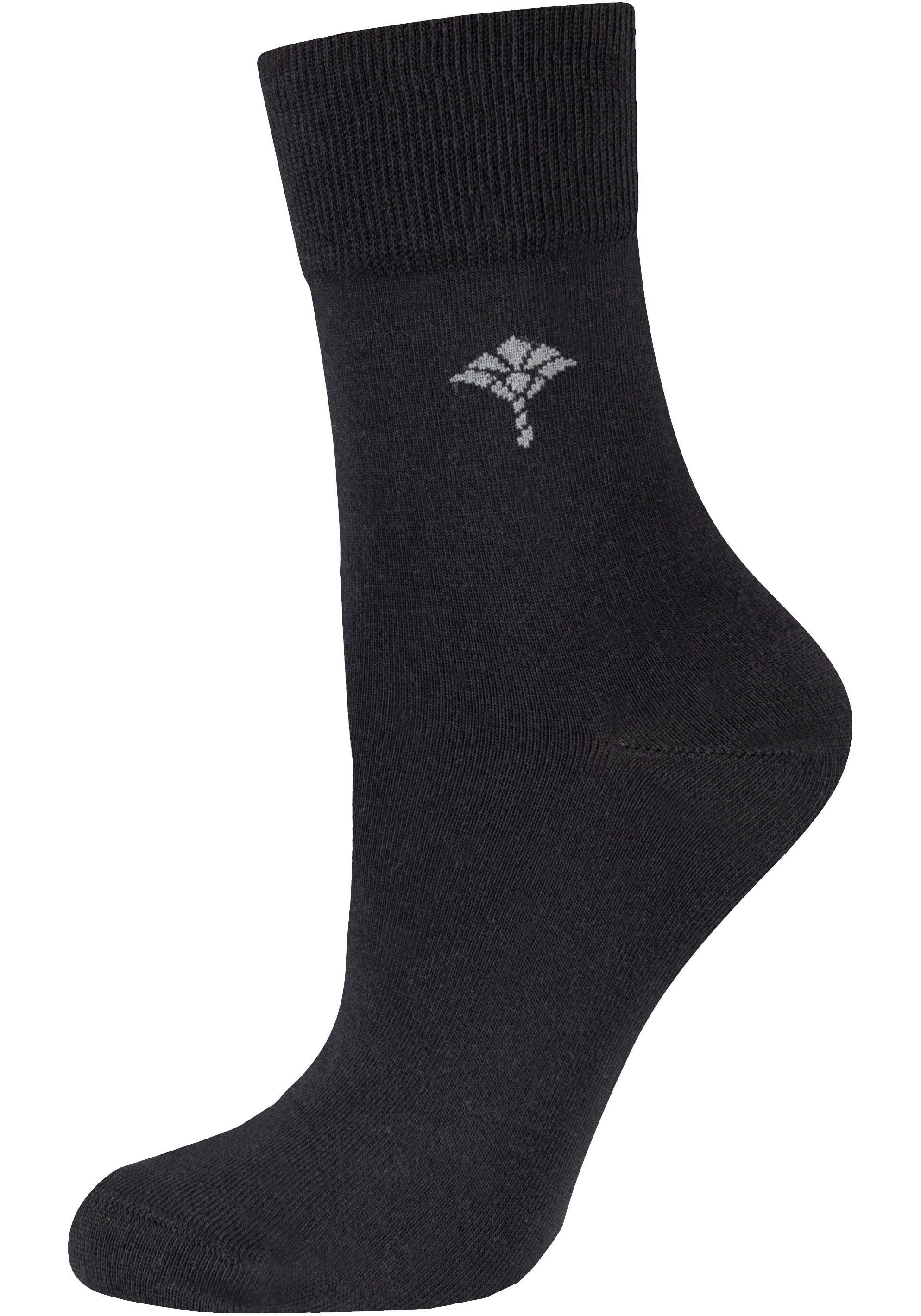 JOOP! Socken For your daily (4 Paar) mit Cornflower-Logo, Rippenbündchen – Bild 5 von 5