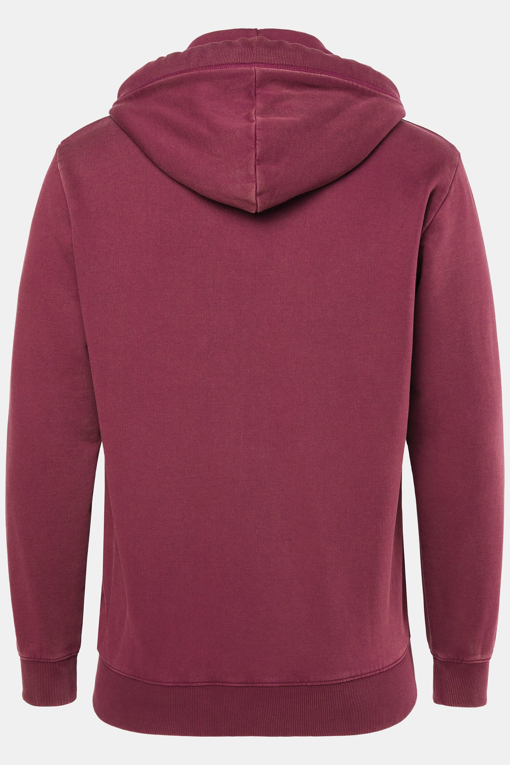 JP1880 Fleecejacke Sweatjacke Kapuze Vintage Look