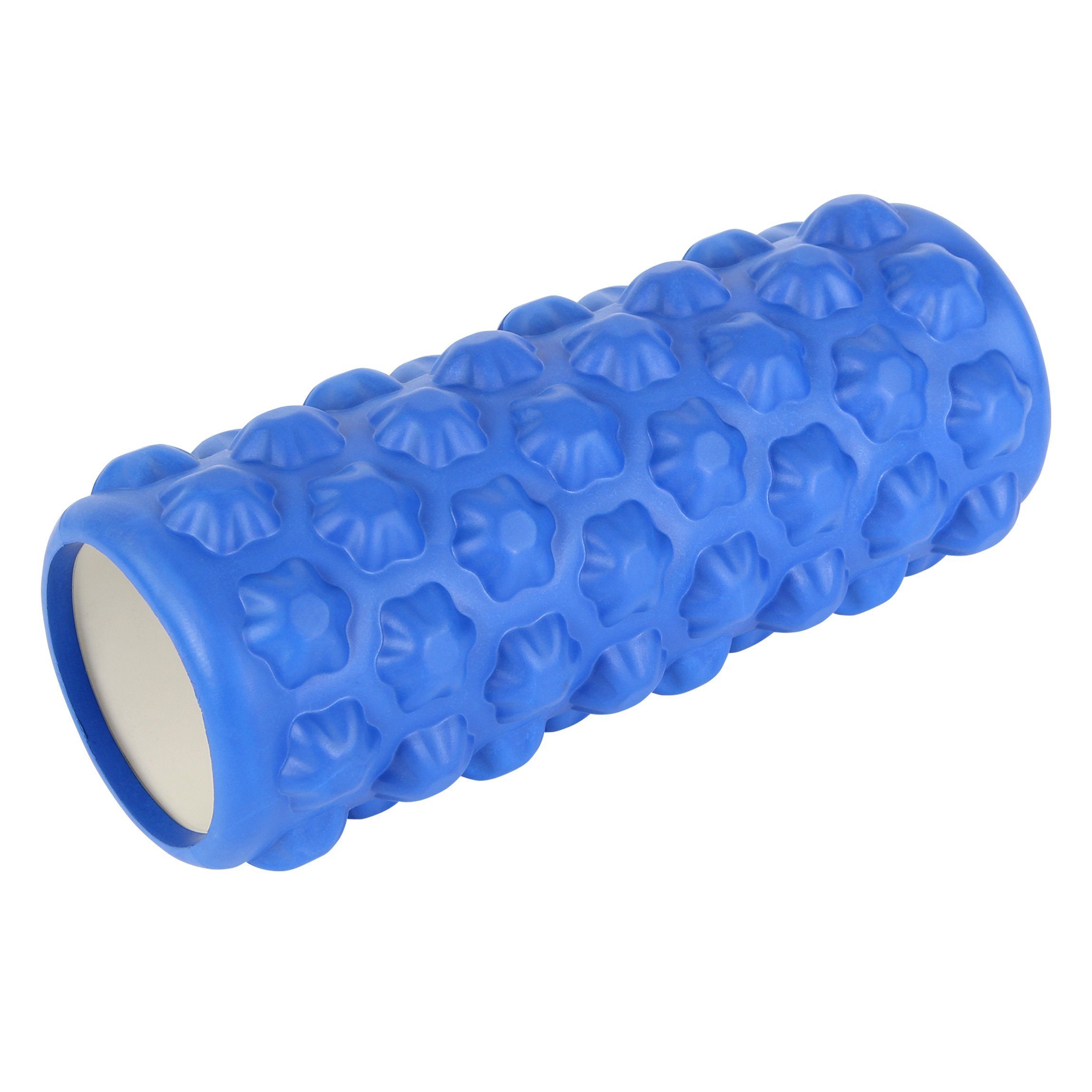 - Faszienrolle Stern Massagerolle Massagerolle POWRX - (Blau Schaumstoffrolle Stern), Blau Pilatesrolle