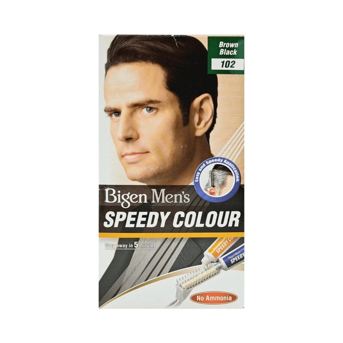 Bigen Haarfarbe Bigen Men's Speedy Farbe 102 Brown Black, 1-tlg.