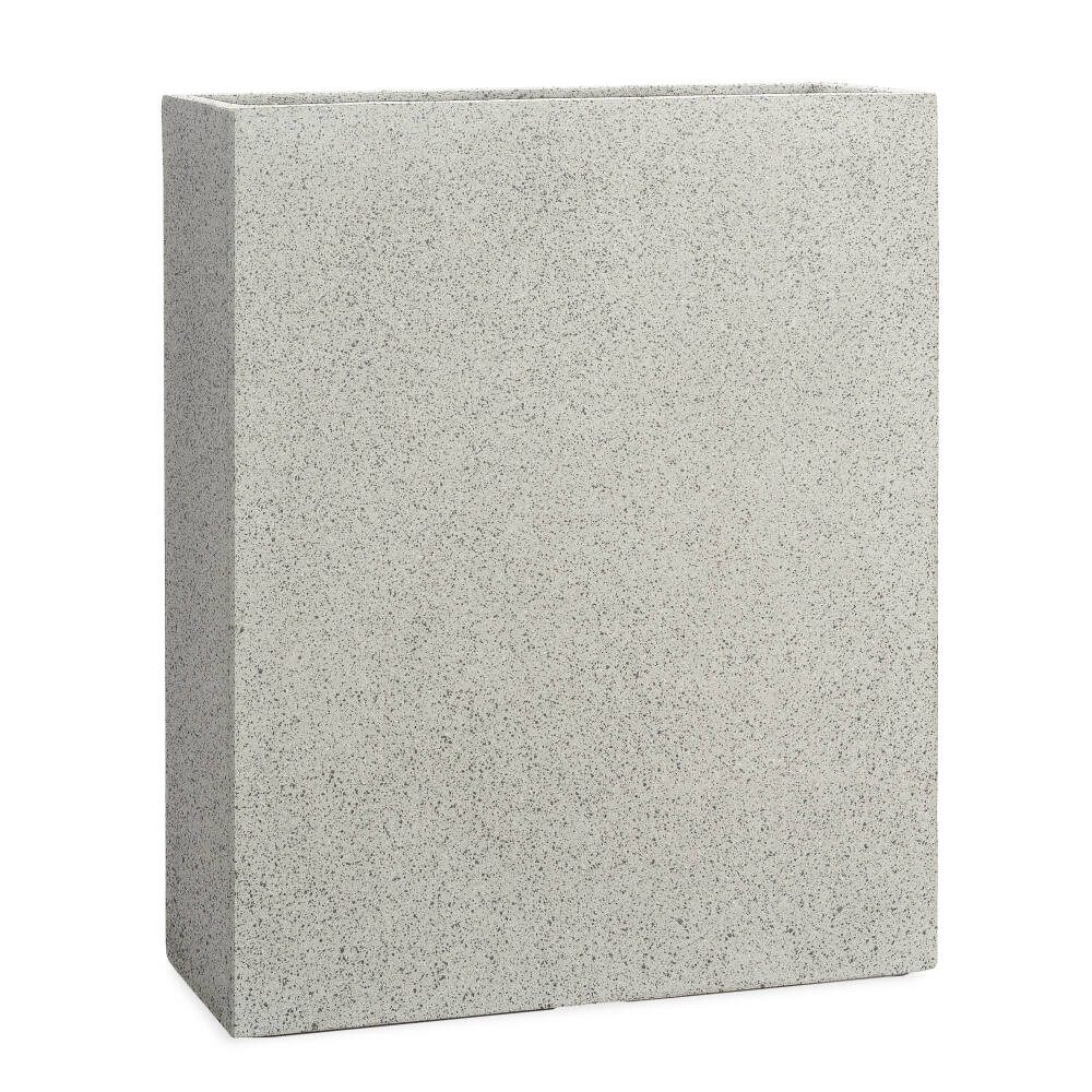 Pflanzwerk® Pflanzkübel DIVIDER Premium Blumenkübel Raumteiler Hochbeet Fiberglas, Fiberglas - Handgefertigt - Rechteckig - Frostbeständig