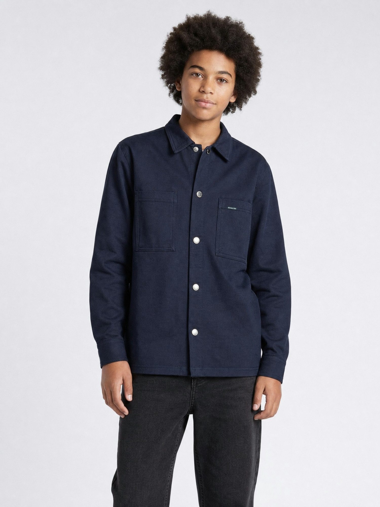 Petrol Industries Langarmhemd Steelhaven Overshirt Fit
