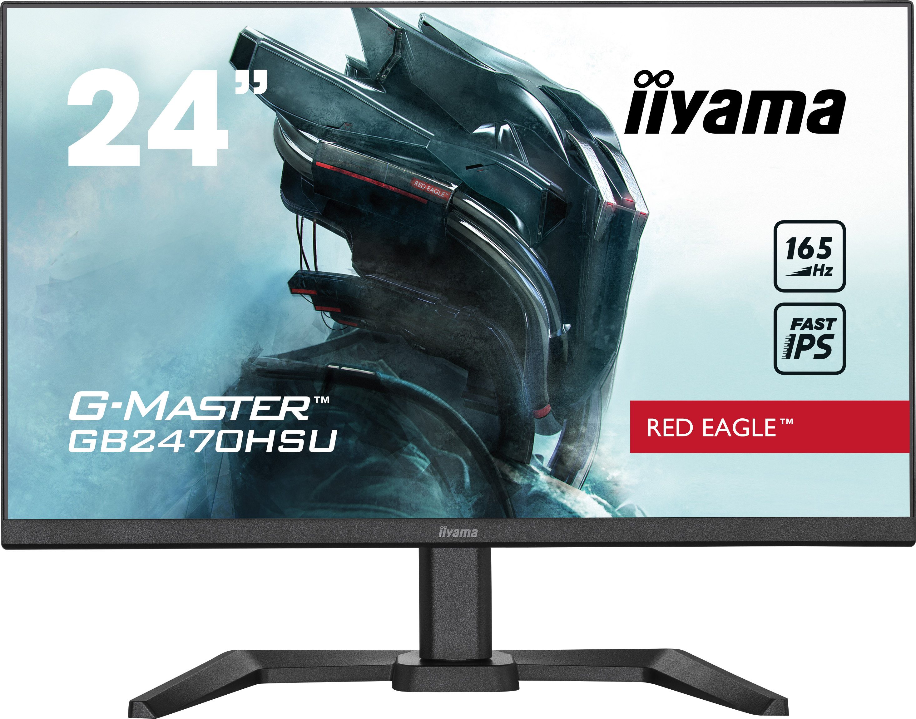 Iiyama GB2470HSU Gaming-Monitor (60,5 cm/24 ", 1920 x 1080 px, Full HD, 165 Hz, IPS)