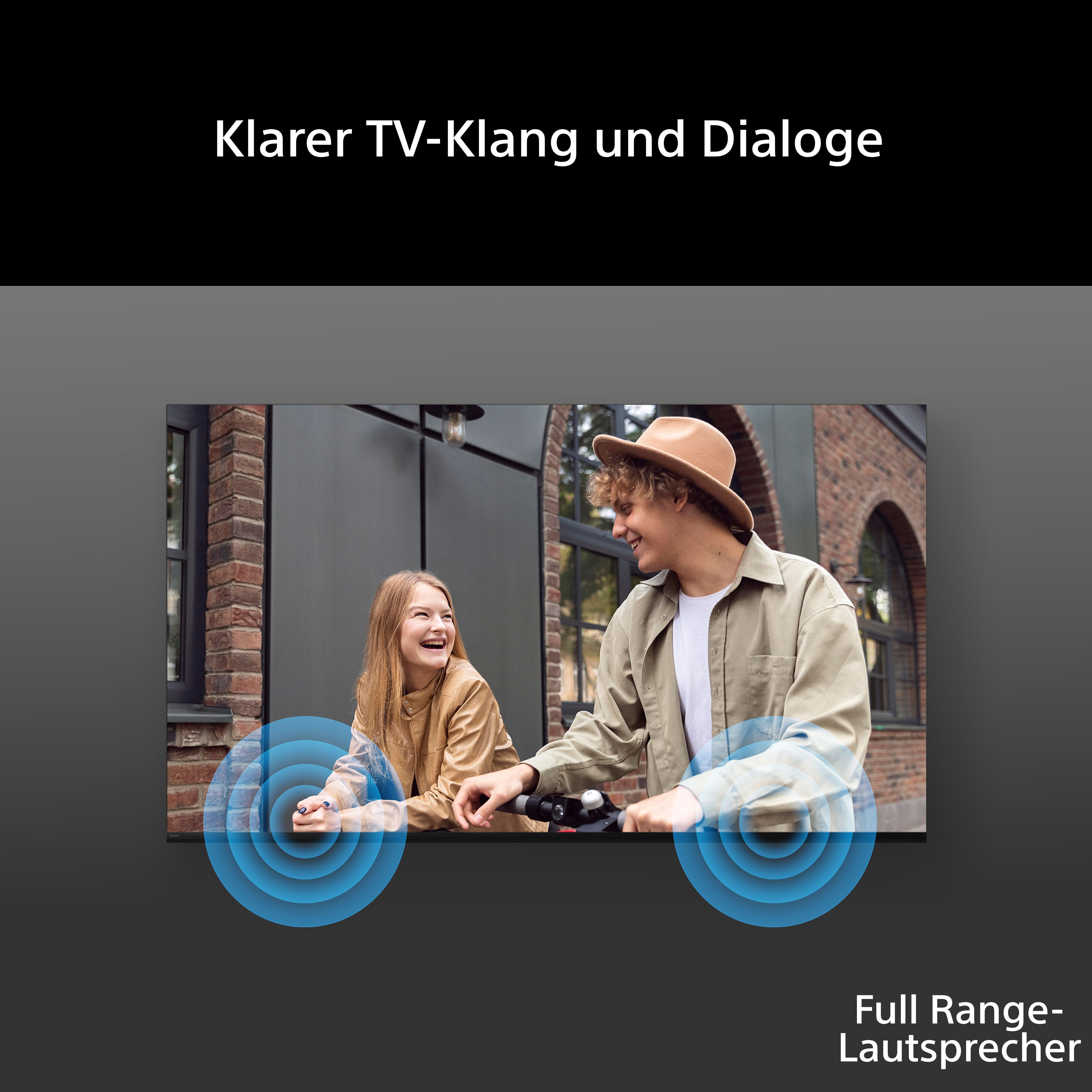 Sony K-55S25M2 BRAVIA 2 II DLED-Fernseher (139 cm/55 Zoll, 4K Ultra HD, Google TV, X1 Prozessor, 4K-Upscaling, Dolby Atmos und DTS:X, PS5-Kompatibilität)