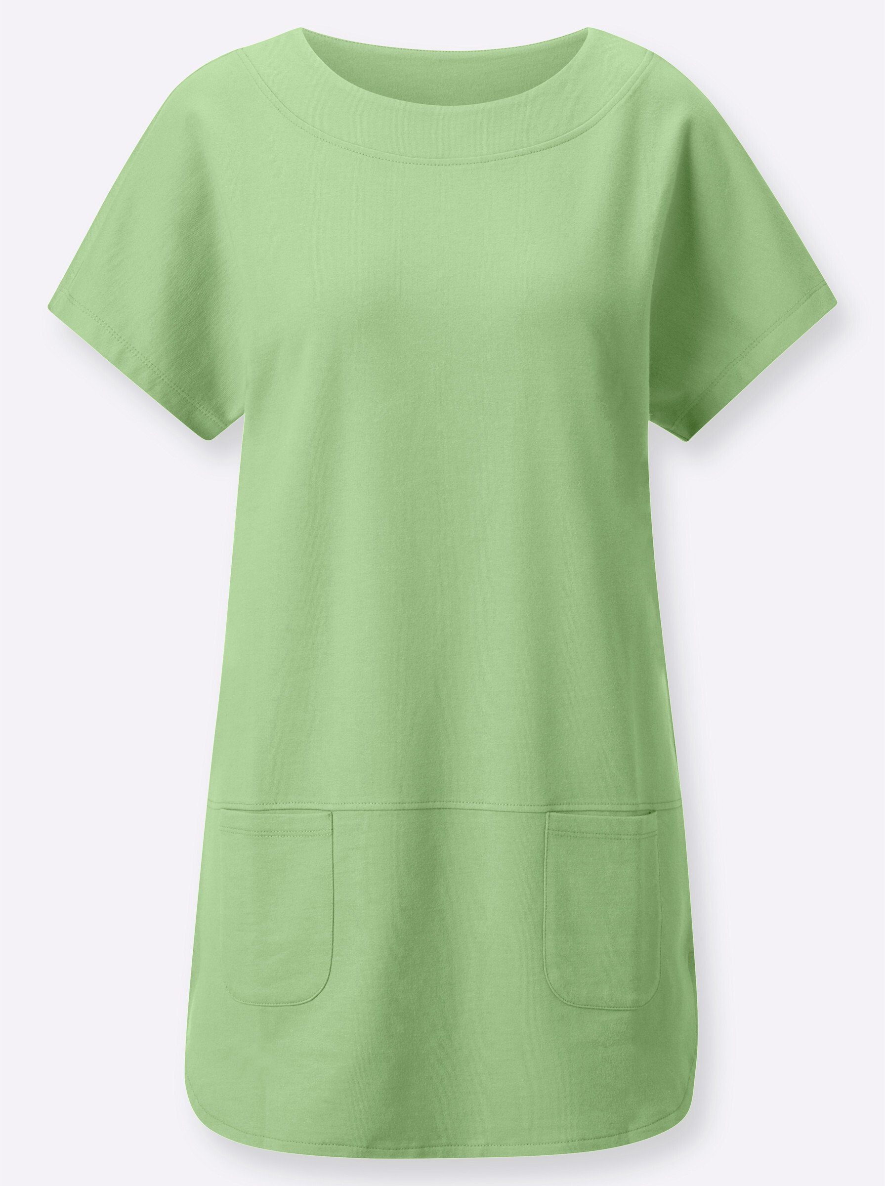 T-Shirt Longshirt Kurzarm
