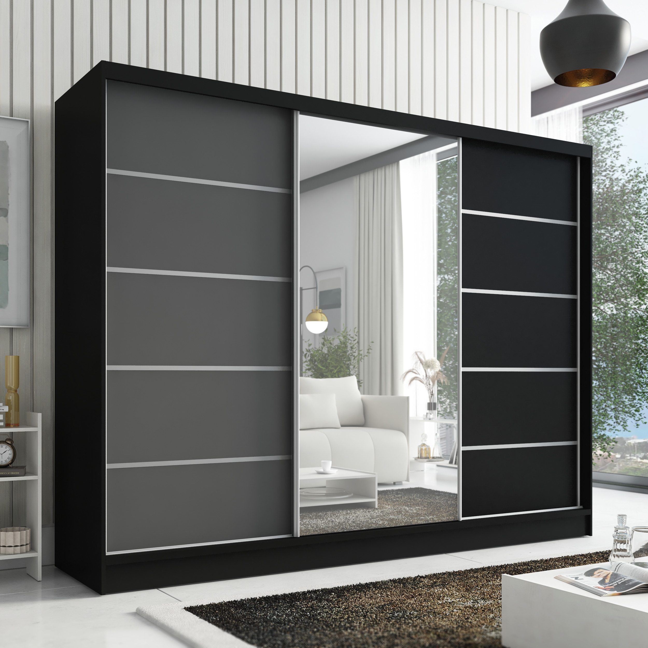 A&J MöbelLand GmbH Schwebetürenschrank AURELIA 1 günstig online kaufen