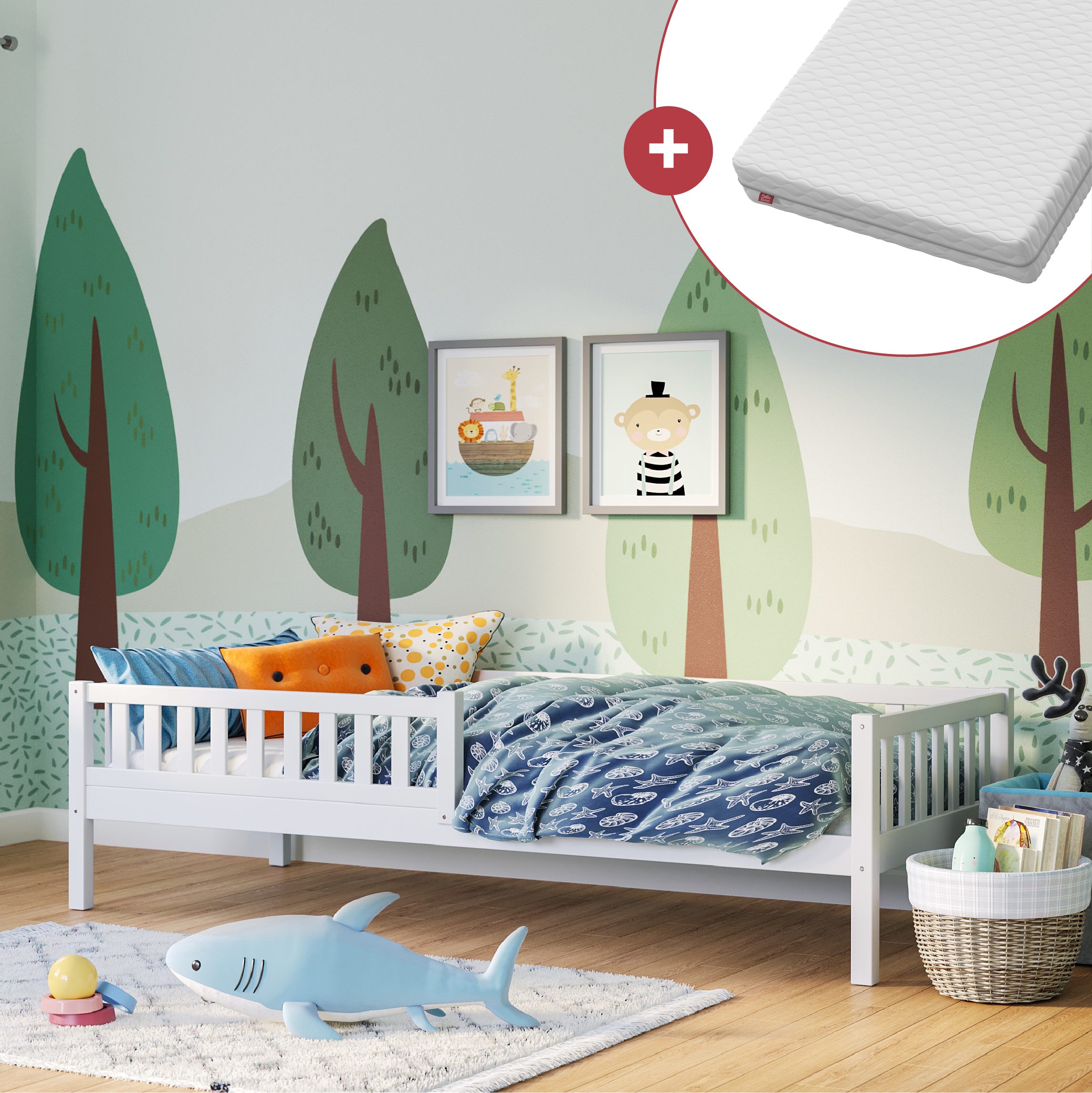Bellabino Kinderbett Vils (Bett 90x200 cm, günstig online kaufen