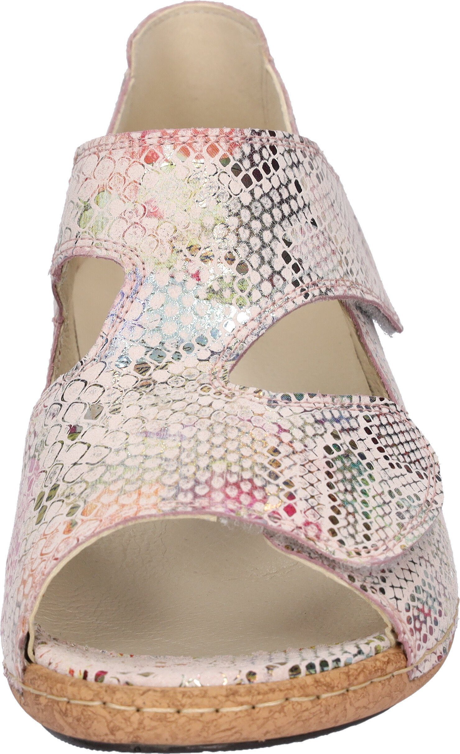 Waldläufer Heliett Sandale, Sommerschuh, Sandalette, Keilabsatz, geschlossene Ferse, H-Weite