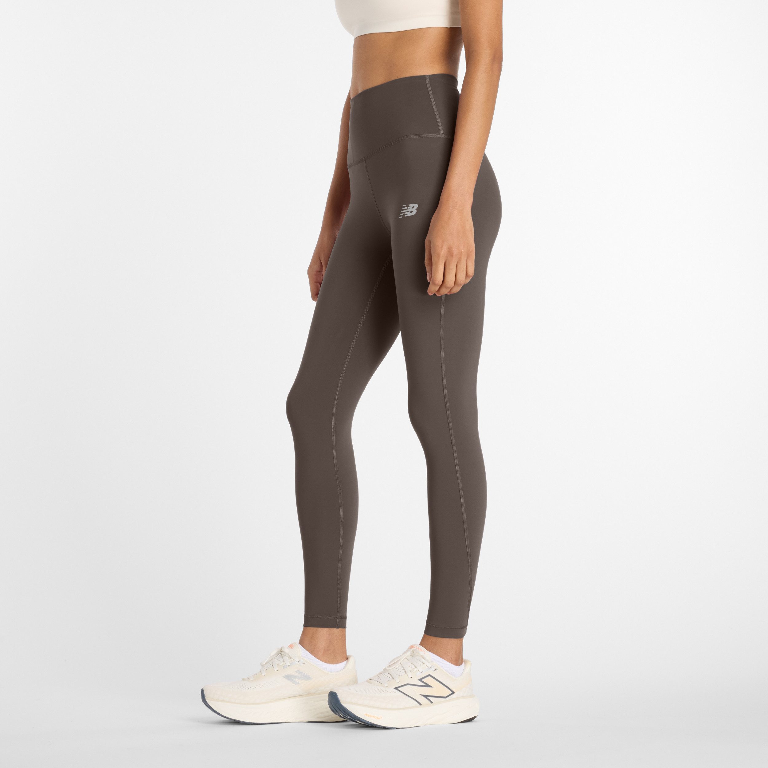 New Balance Lauftights Sleek High Rise Legging 25" hoher Bund, sportlicher günstig online kaufen